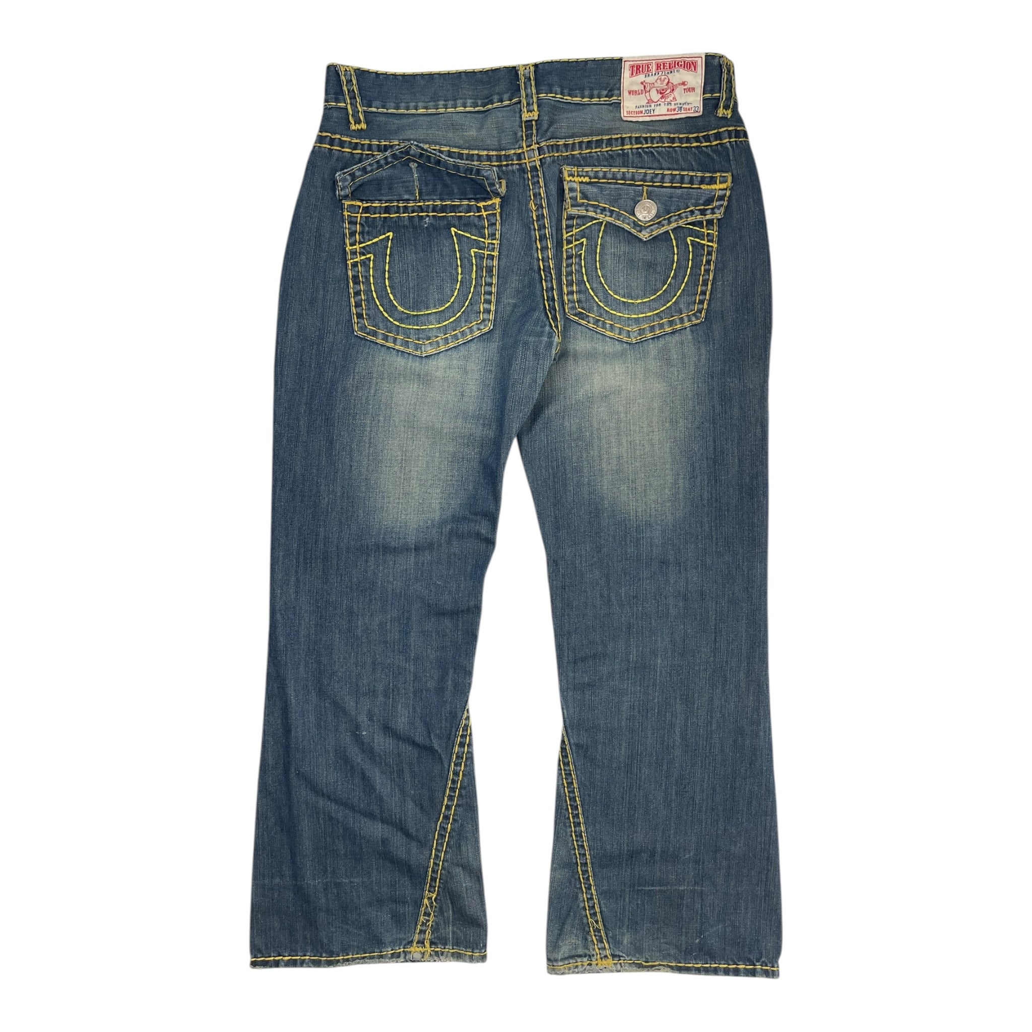 Vintage Y2K True Religion Joey Contrast Stitch Denim