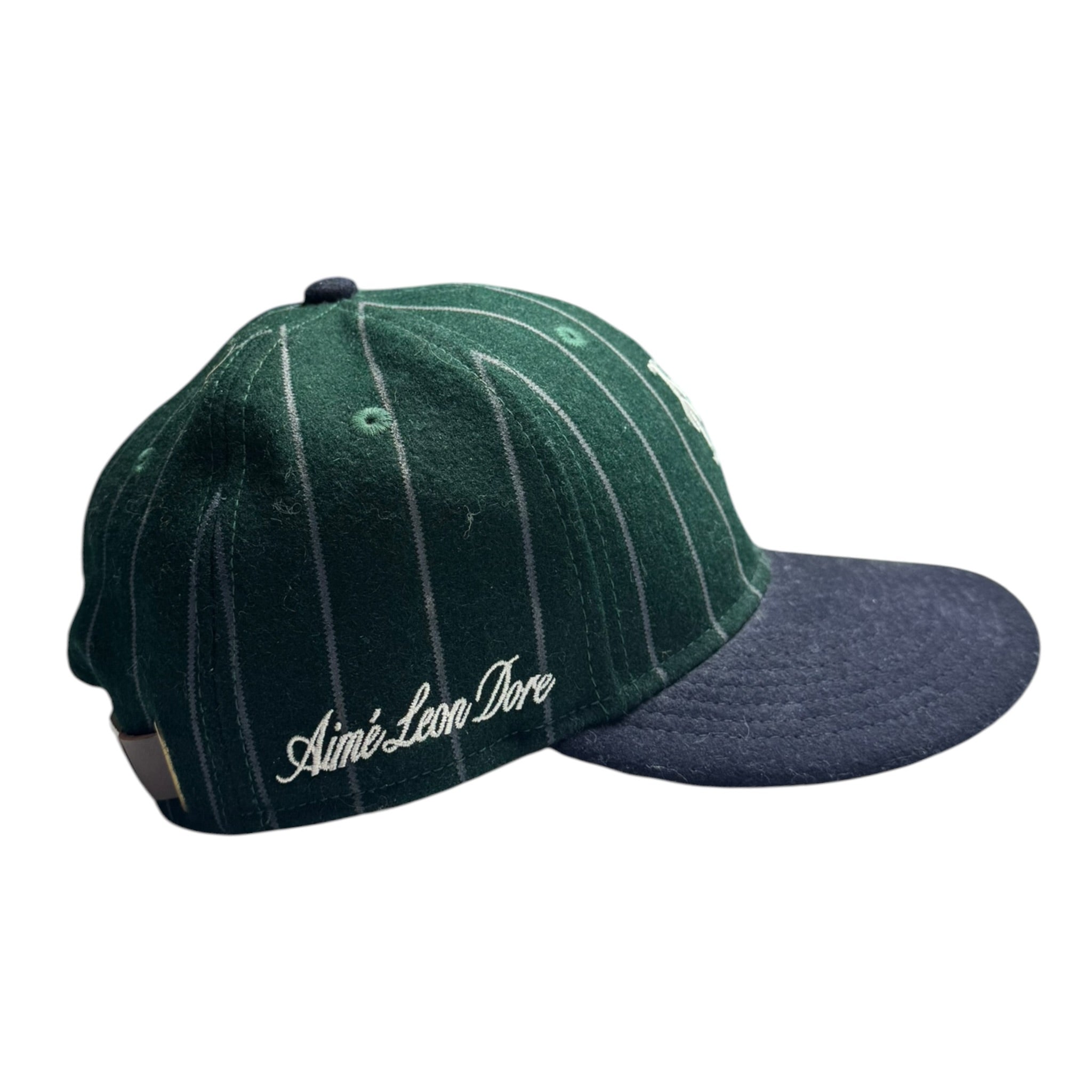 aime leon dore yankees wool ストライプ キャップ Aimé Leon Dore Yankees Cap by Aime Leon Dore - Pickle