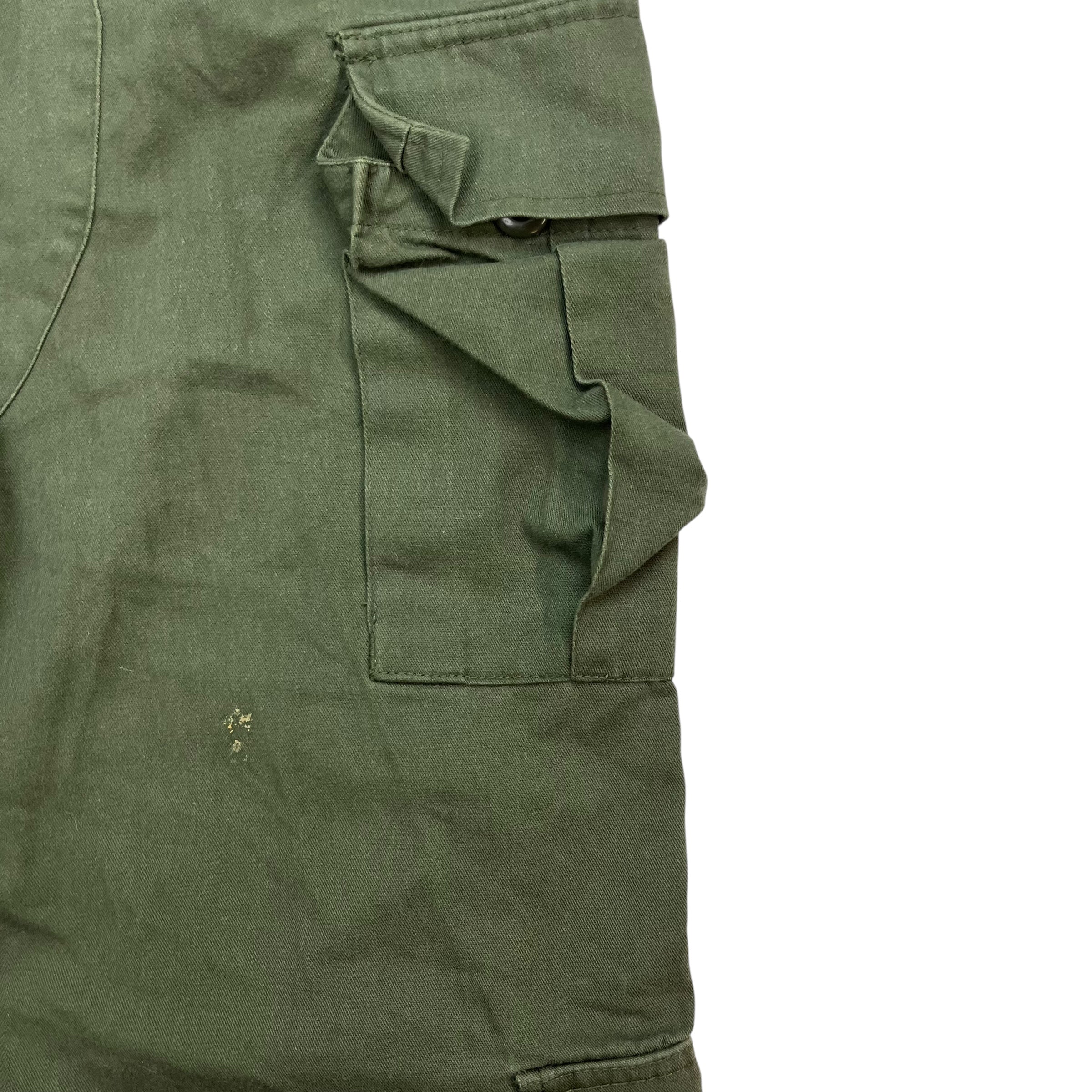 Vintage Cargo Pants Army Green
