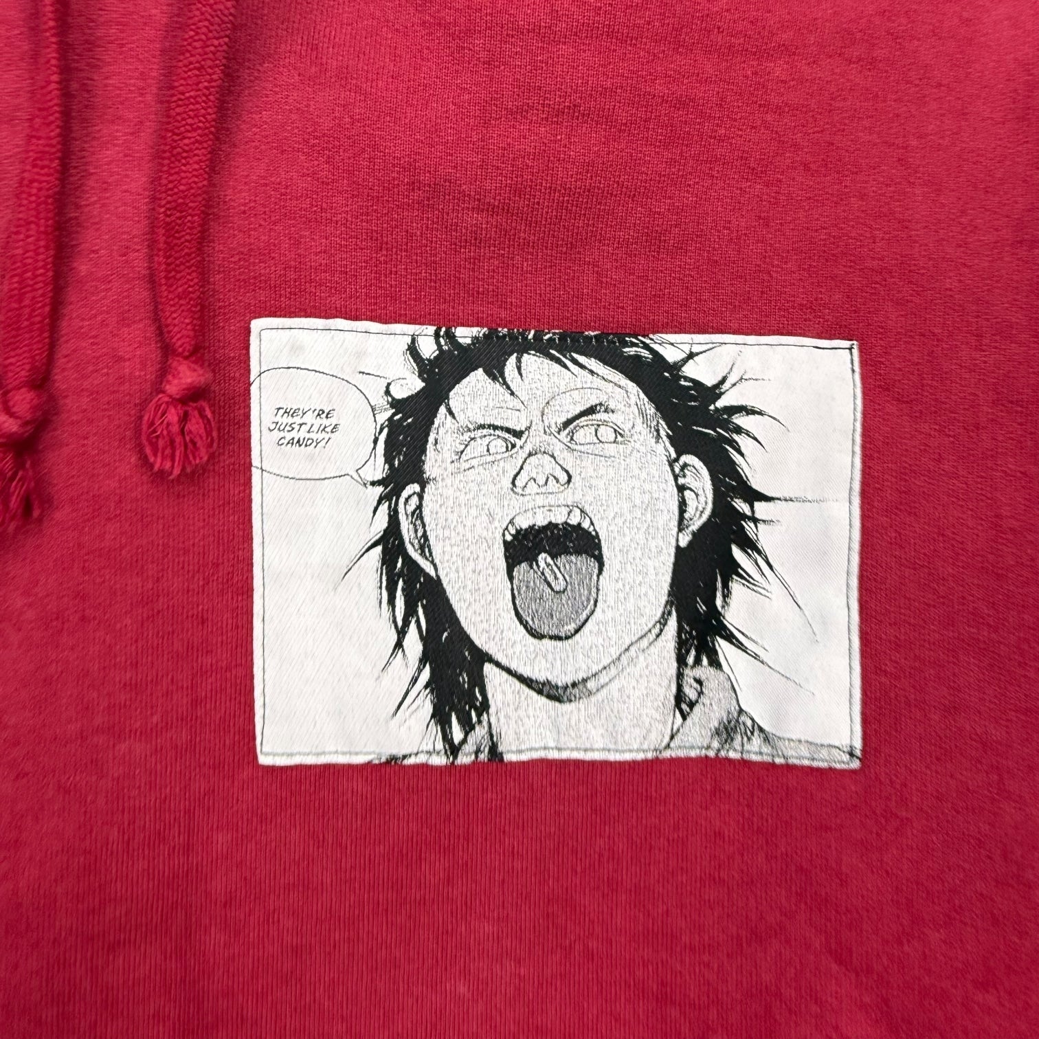 Supreme x Akira Patches Hoodie Burgundy