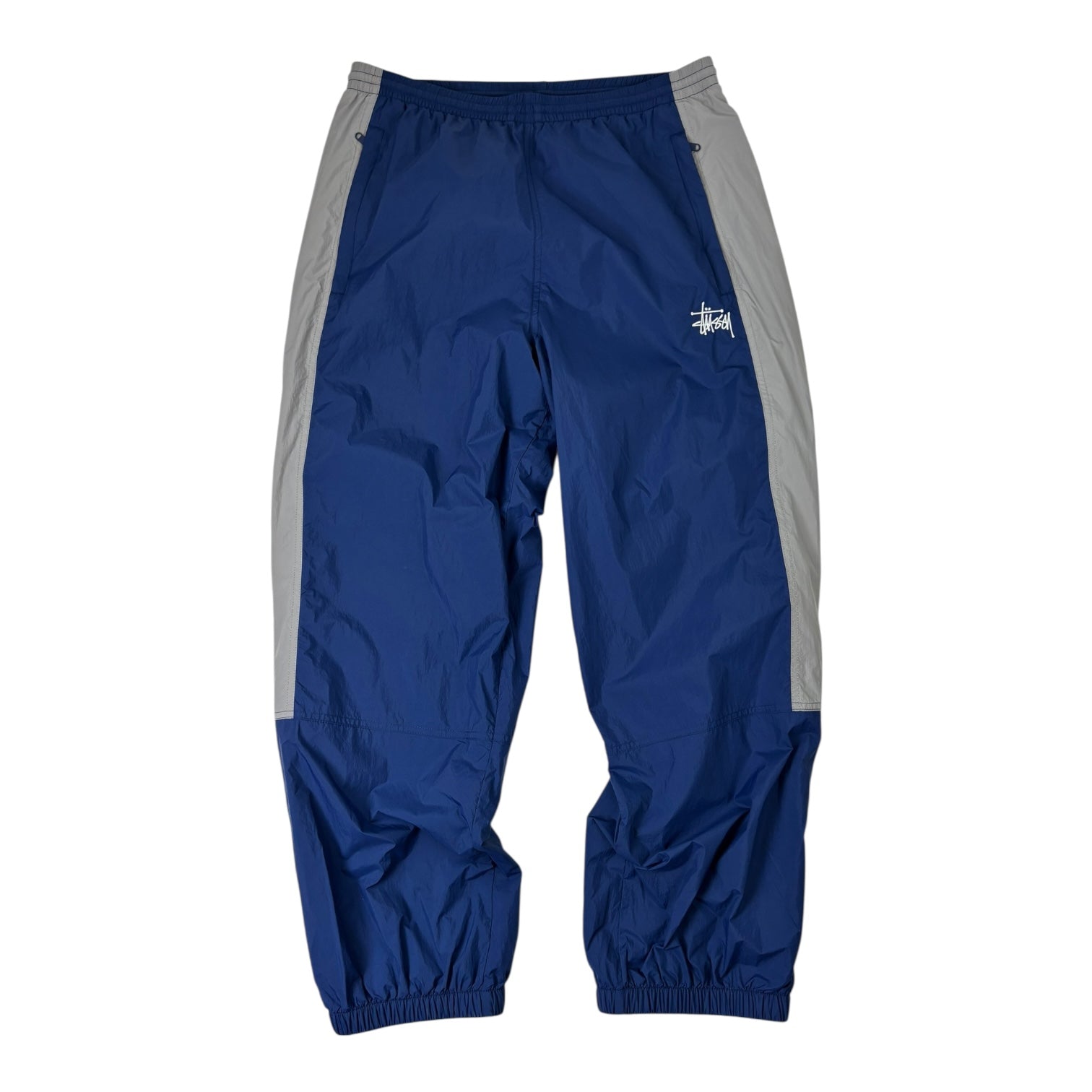 Stussy Zipper Track Pant Blue