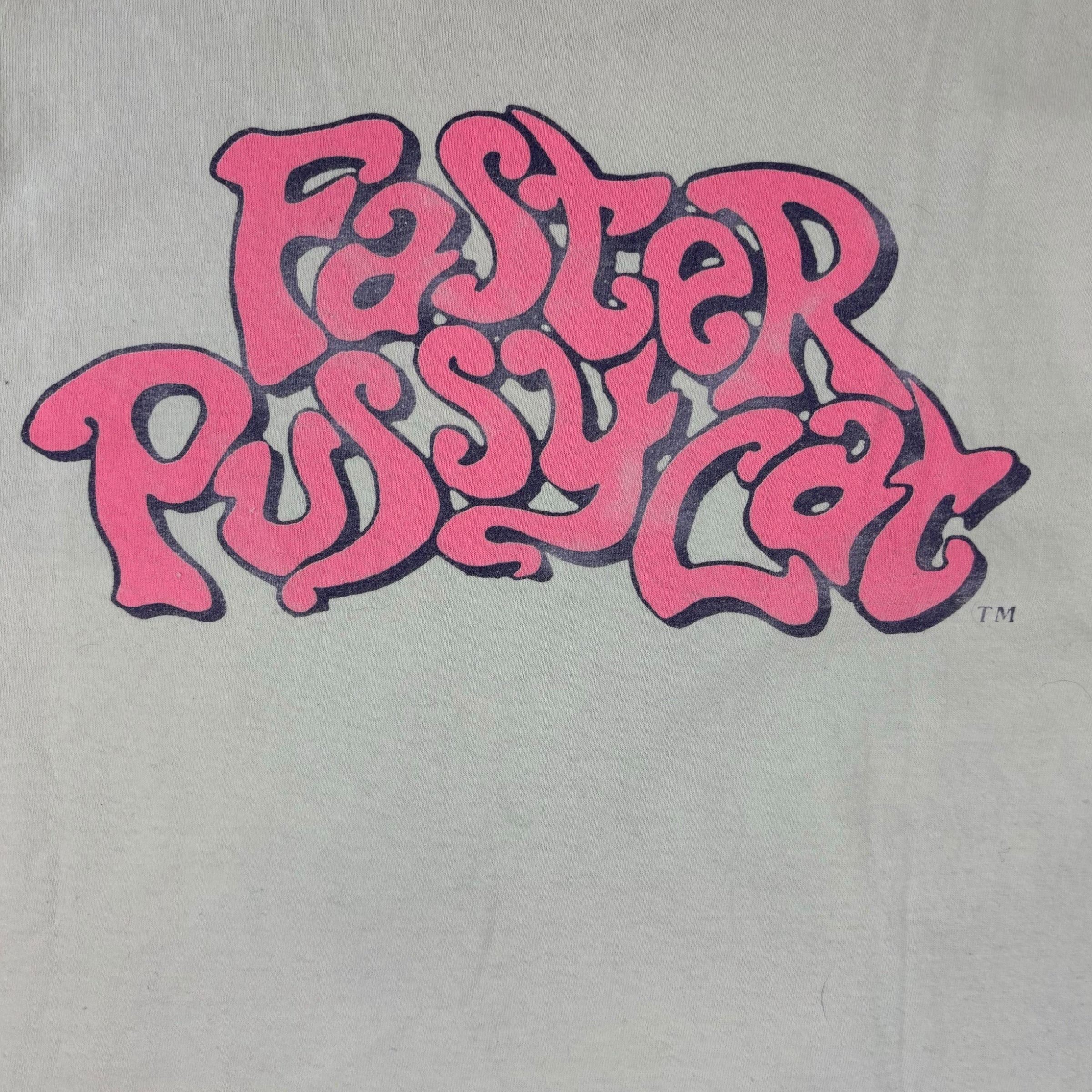 Vintage 1990 "Faster Pussycat" Tour T-shirt White