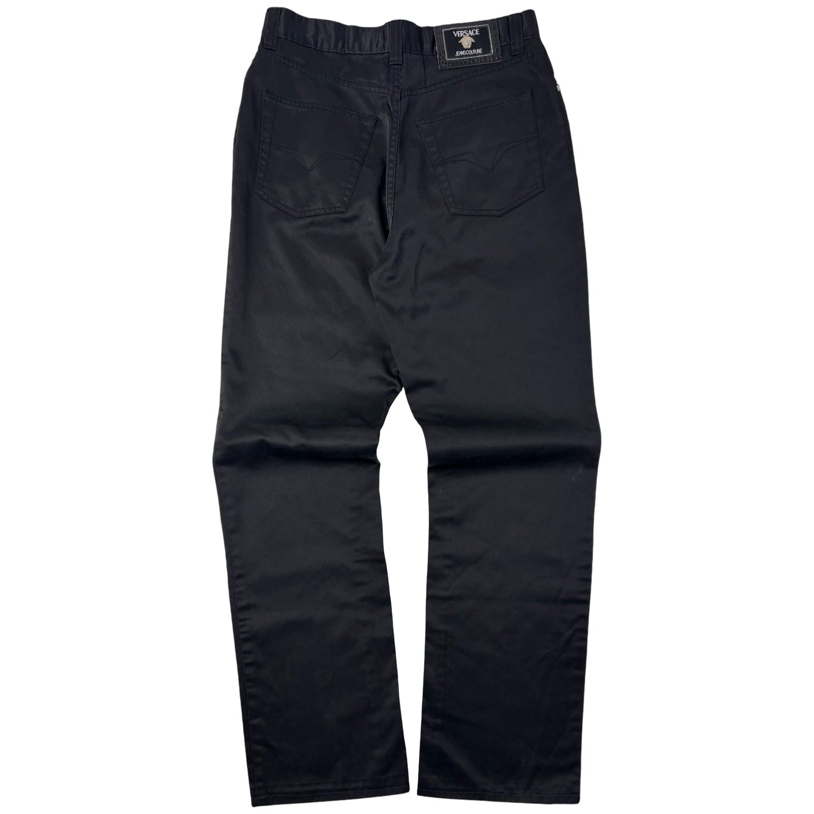 (W) Versace Jeans Couture Trouser Pant Black