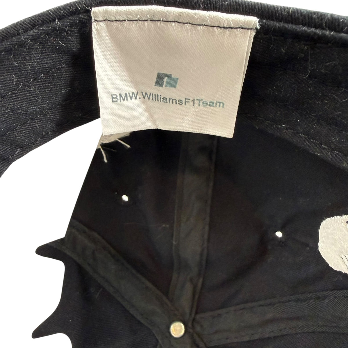 Vintage BMW Williams F1 Team Hat Black/White