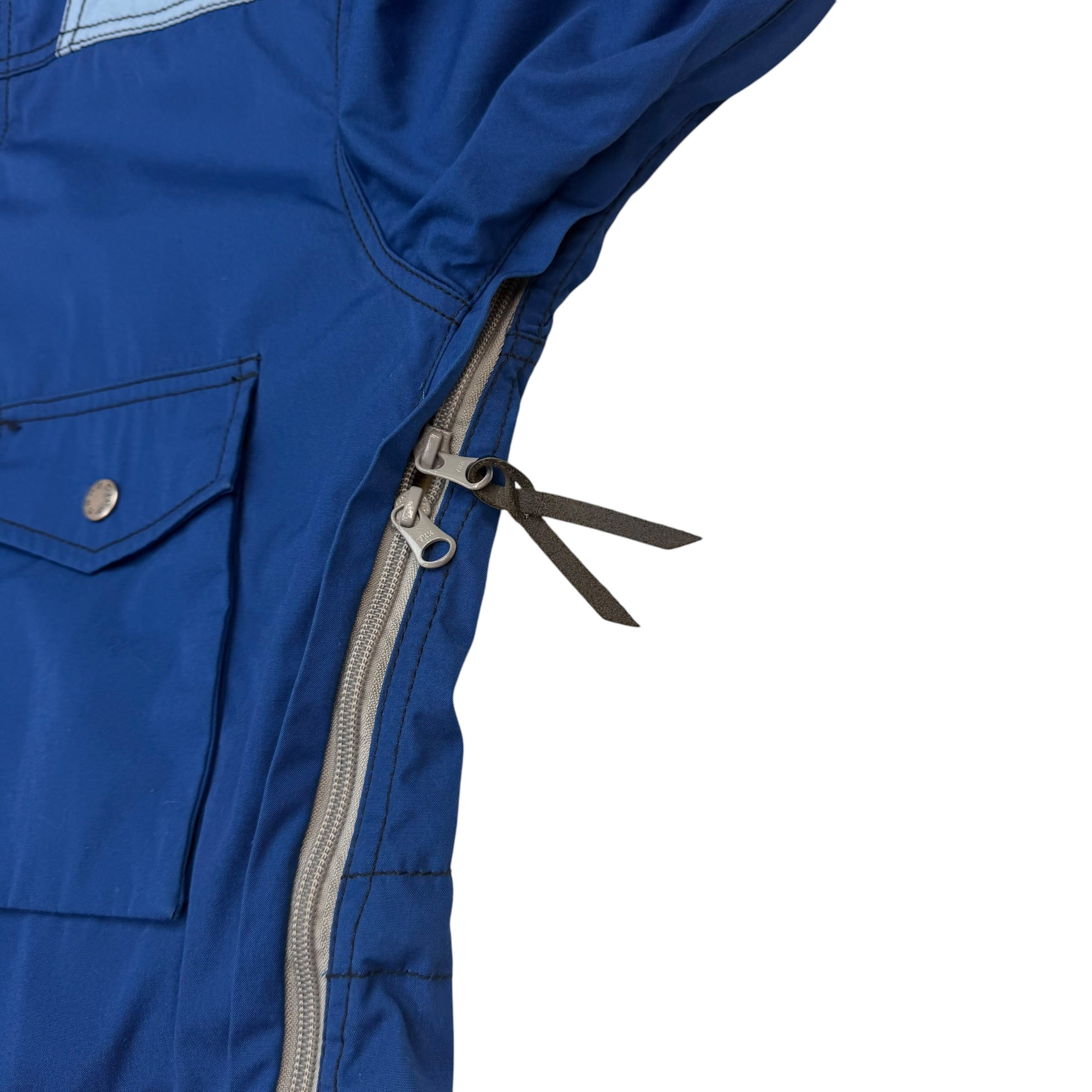 Nanamica Microlight Two Tone Bayhead Jacket Blue