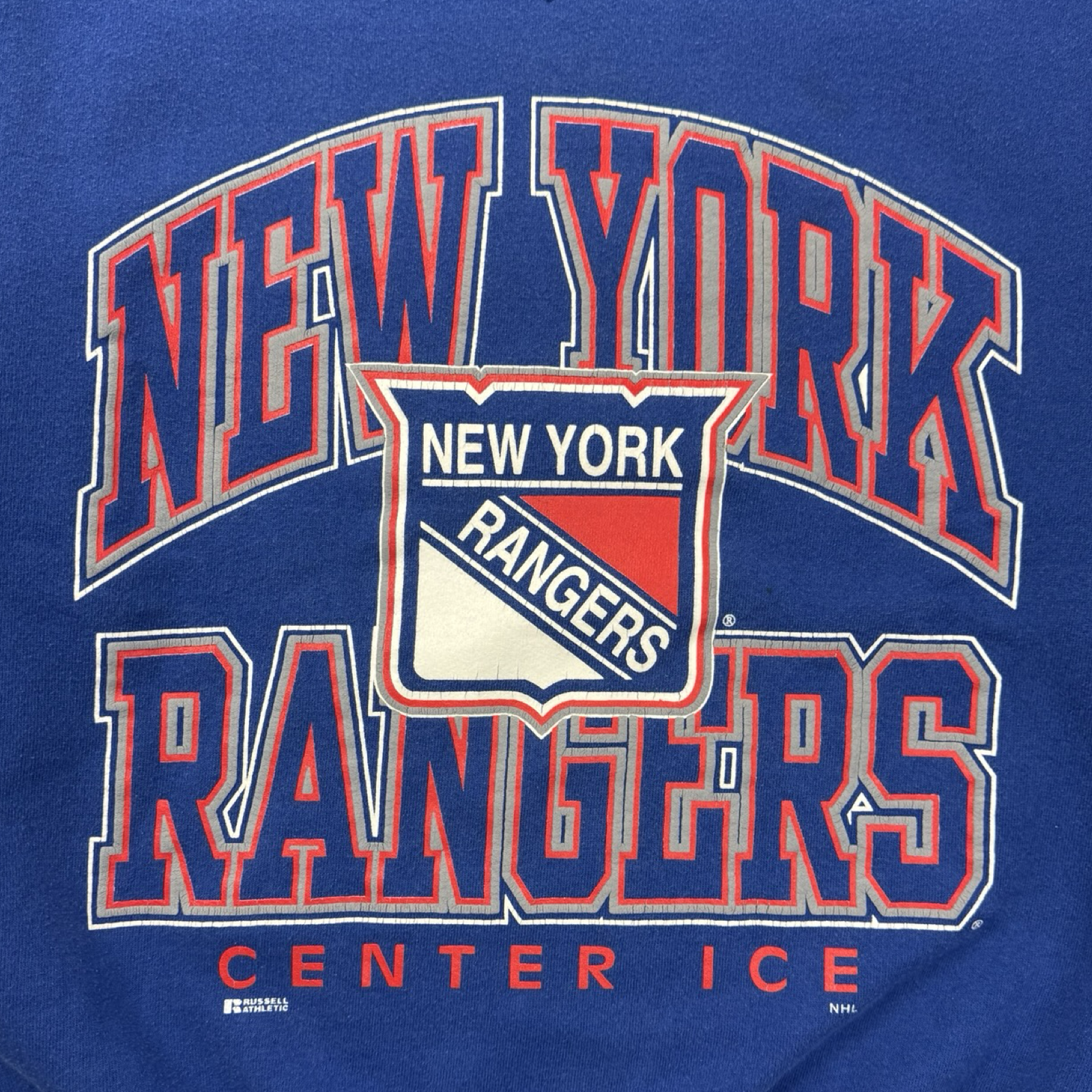 Vintage Russell New York Rangers NHL Crewneck