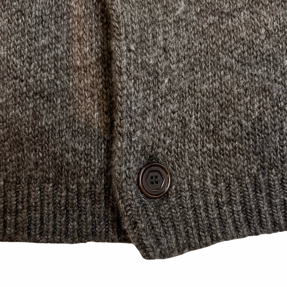 Haven Highland Knit Shirt Cardigan Charcoal
