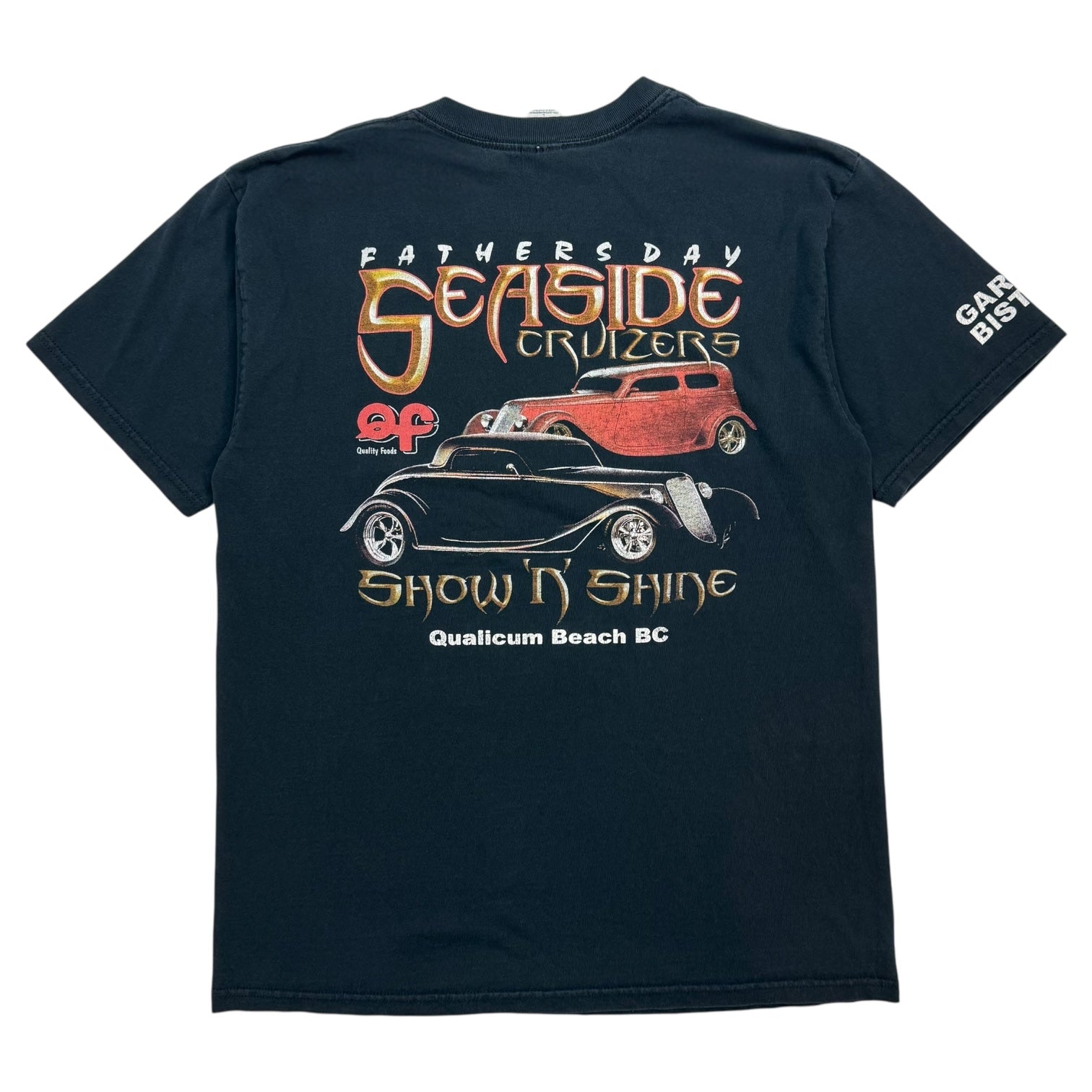 Vintage Seaside Cruisers ‘Show N Shine’ Tee Black