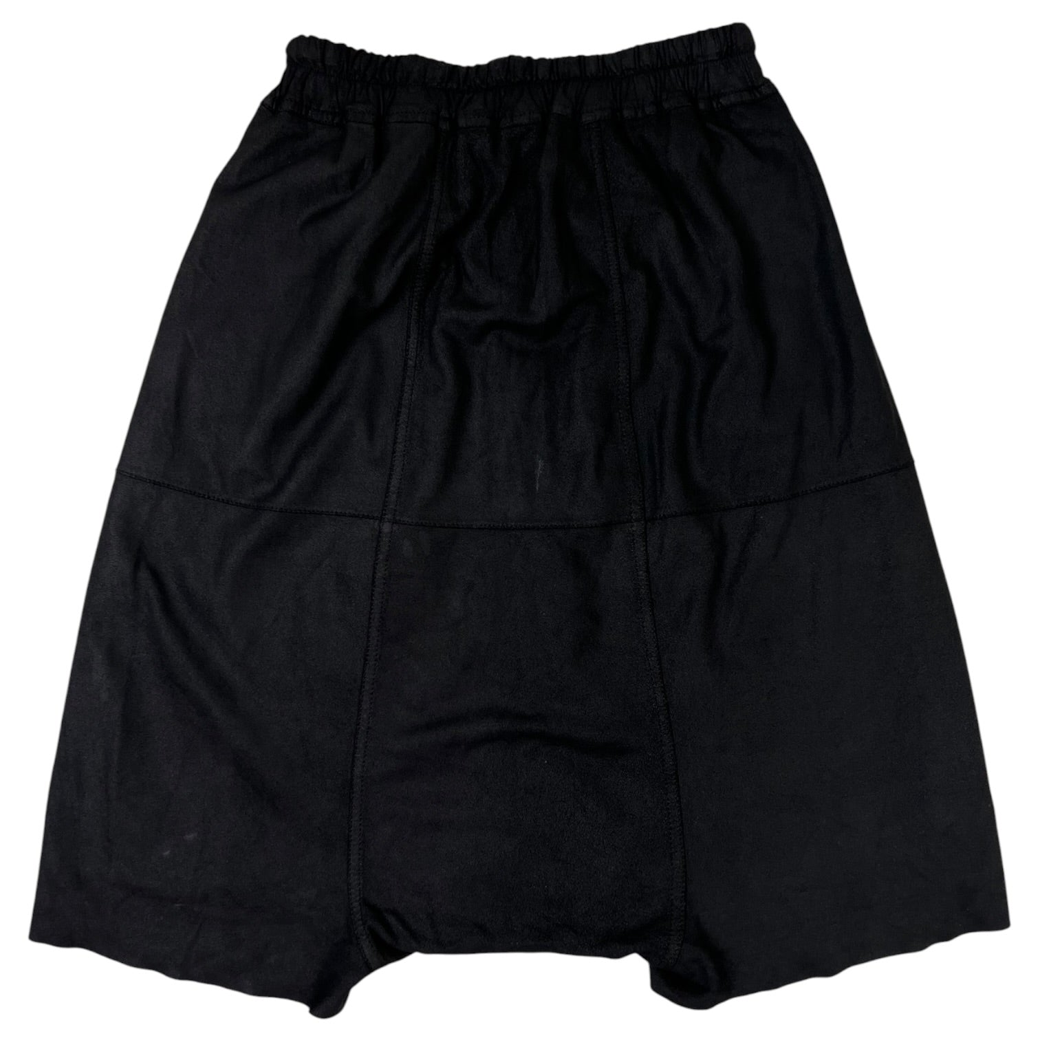Rick Owen’s Drop-Crotch Pod Shorts Black