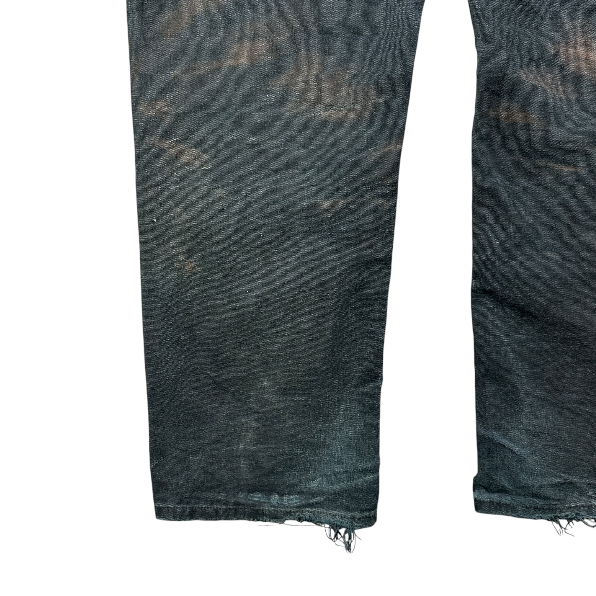 Vintage Carhartt Double Knees Pants Black