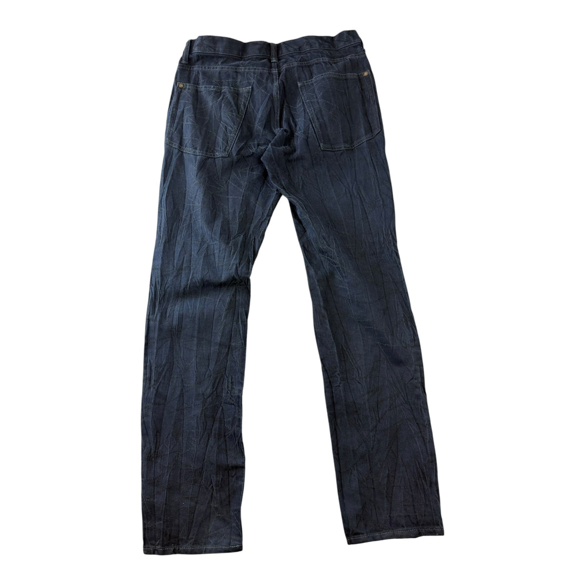 Issey Miyake Paterns Pants Navy