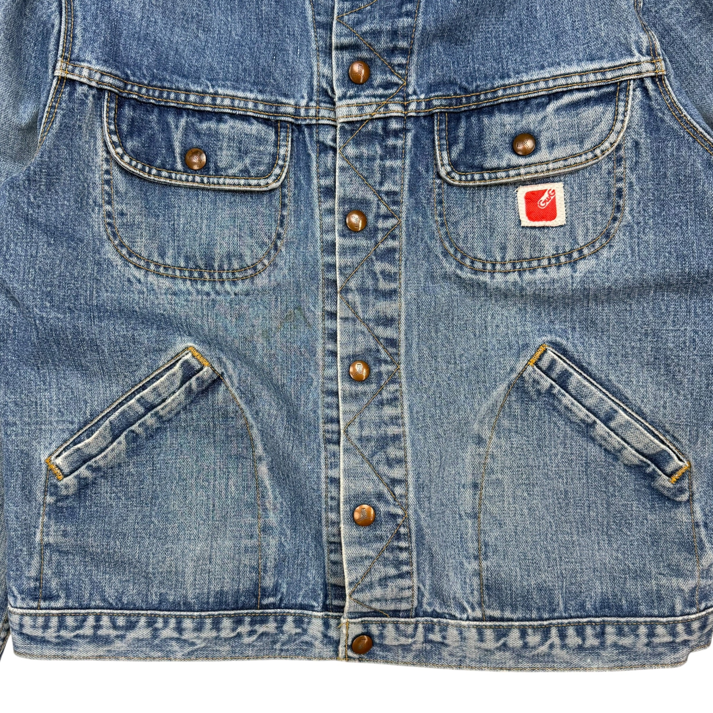 Vintage GWG Denim Jacket Dark Wash