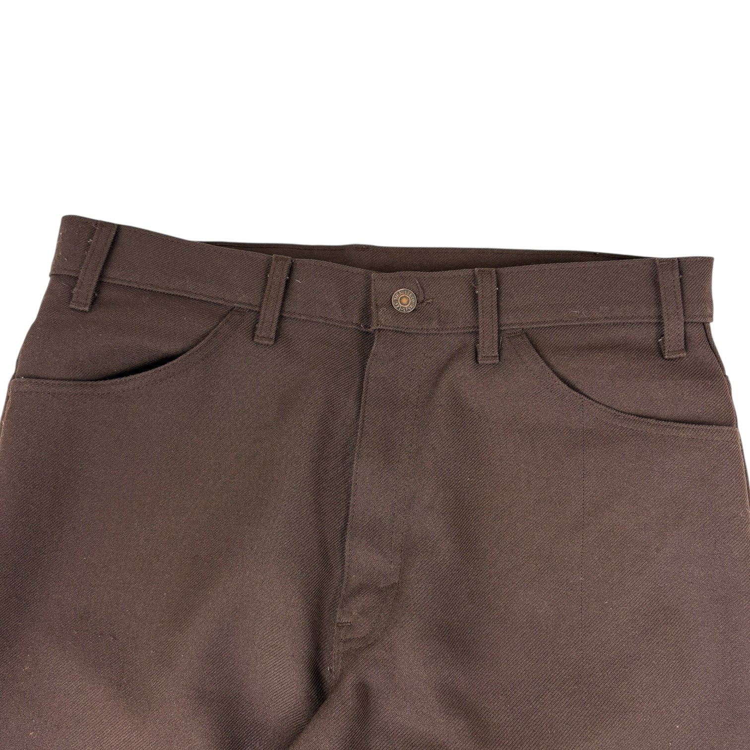 1970s Levi’s Sta-Press Pants Brown