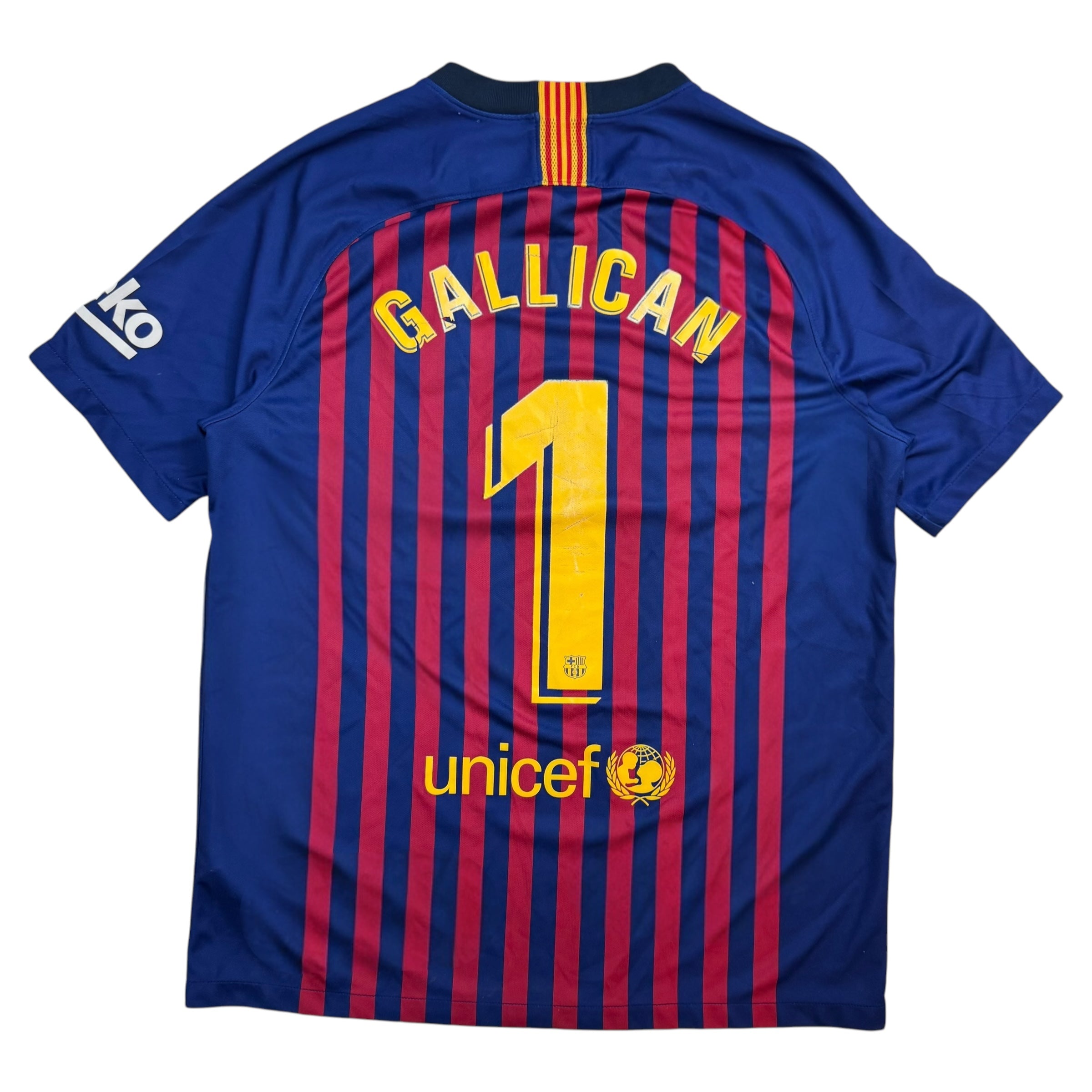 2018 Nike FC Barcelona Gallican Jersey