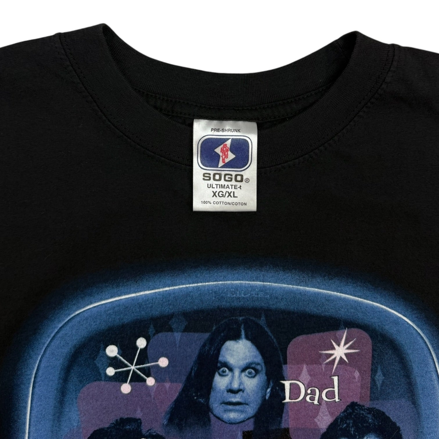 Vintage The Osbourne Family T-Shirt Black