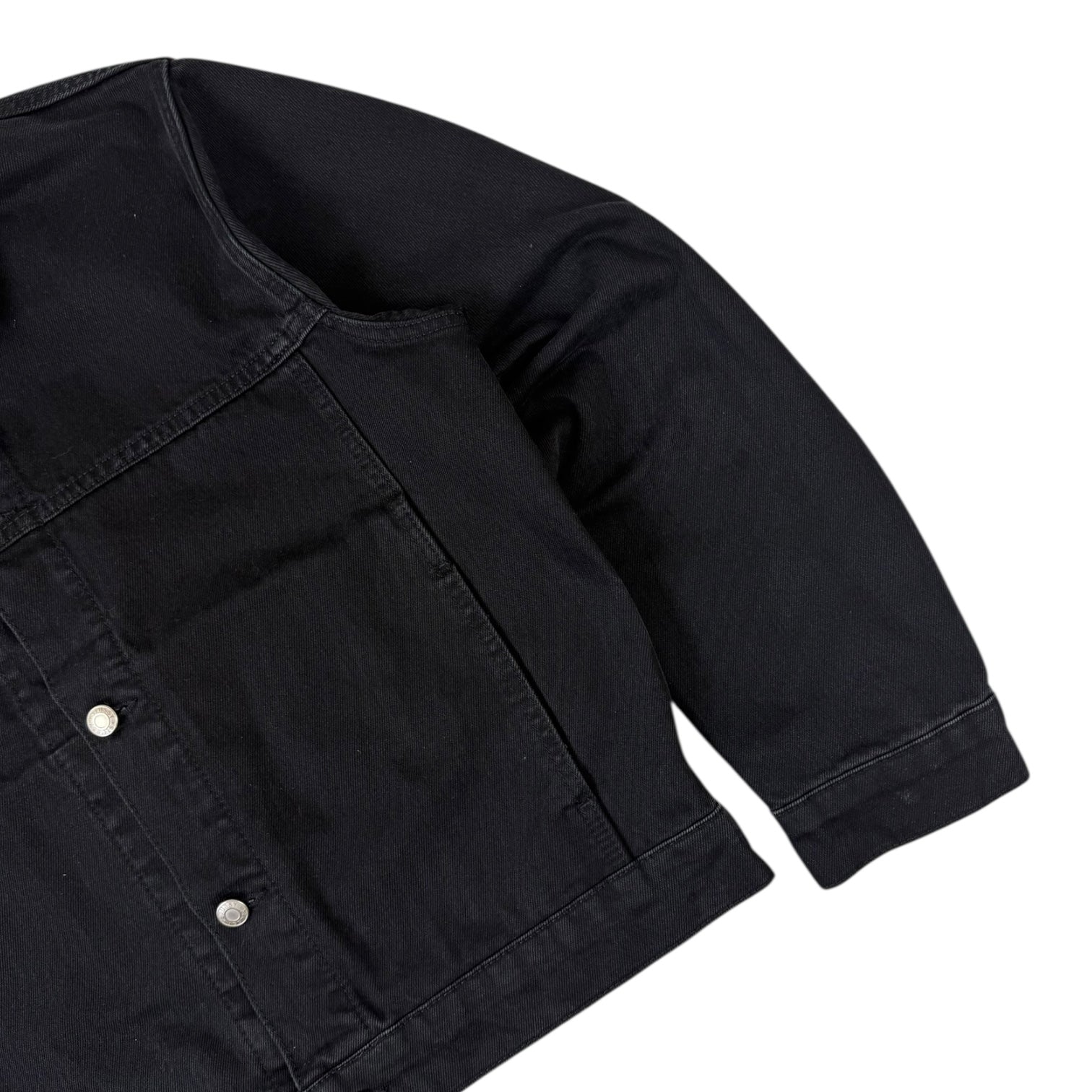 Stussy Trucker Denim Jacket Black