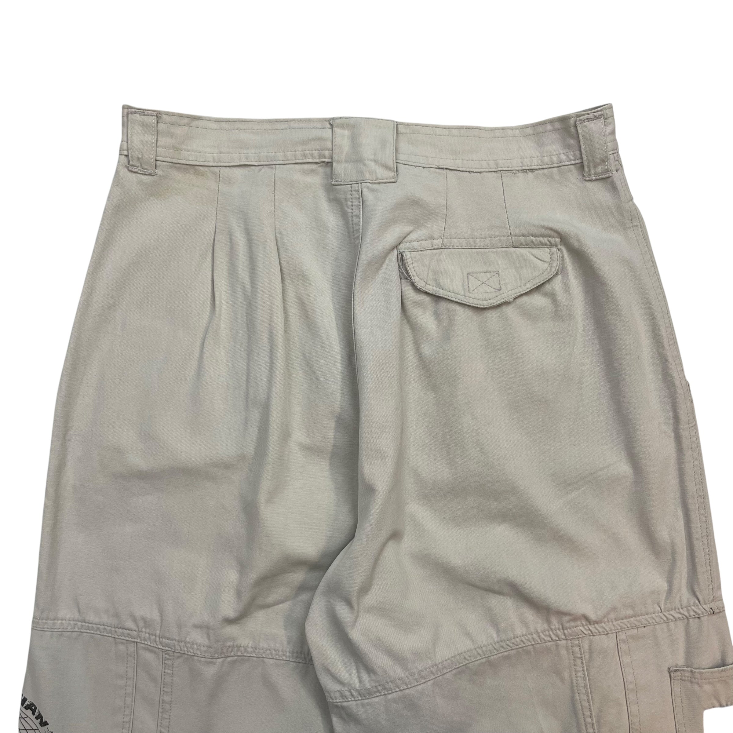 Vintage Jonathan G Cargo Pants White