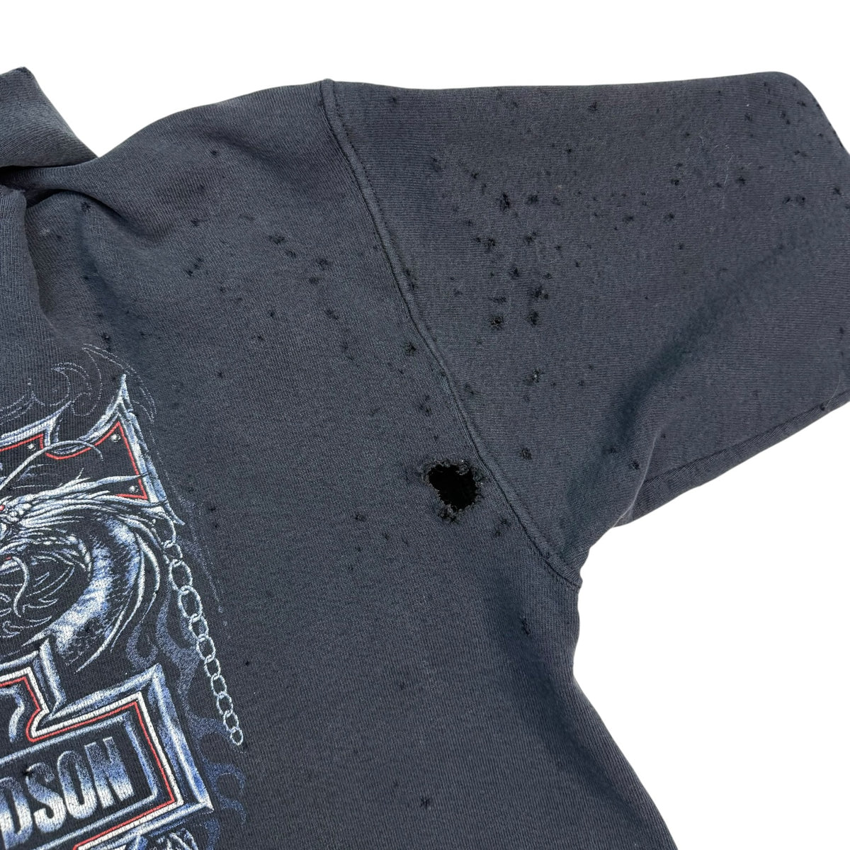Vintage Harley Davidson Of Grande Prairie Hoodie Black