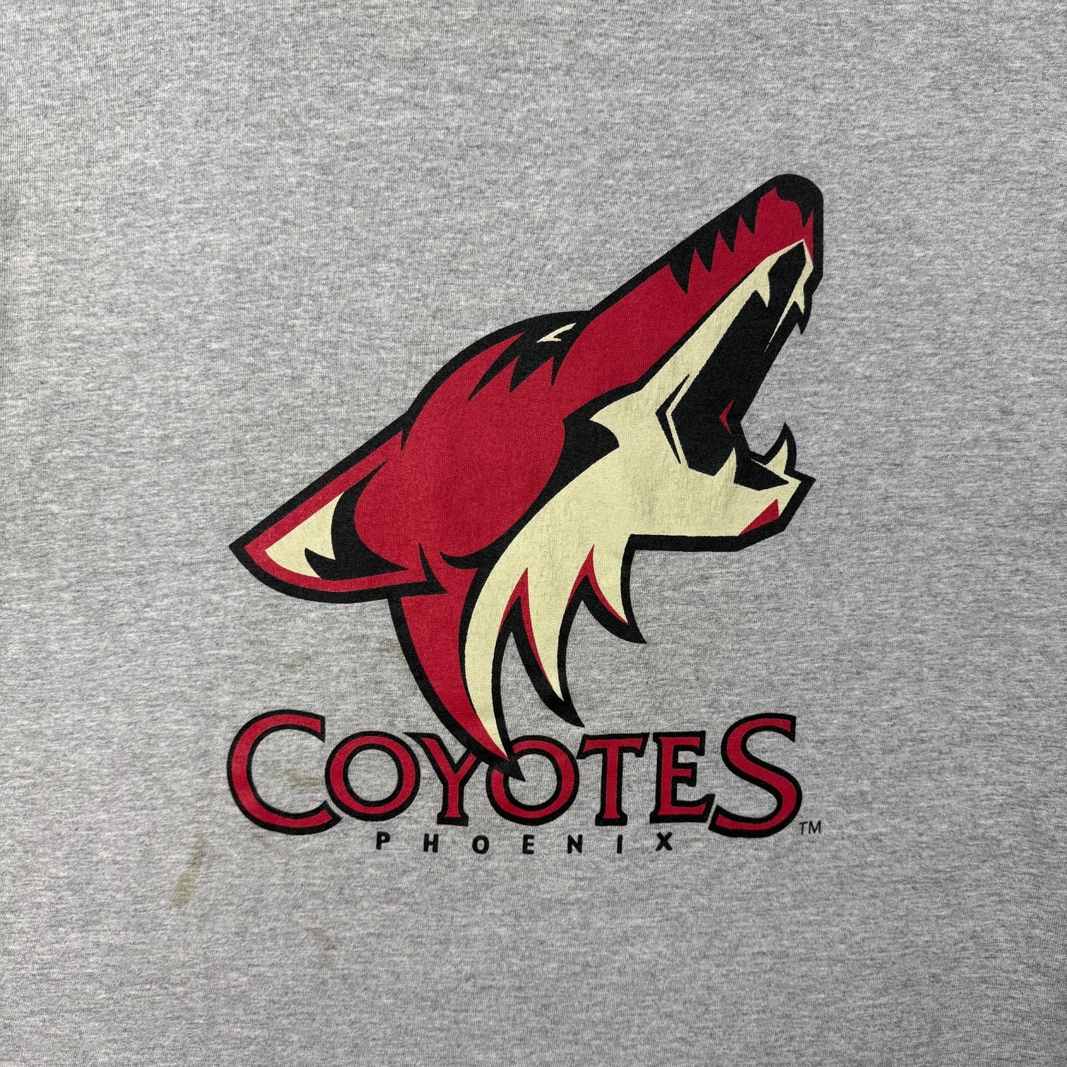 Vintages Phoenix Coyotes Tee Grey
