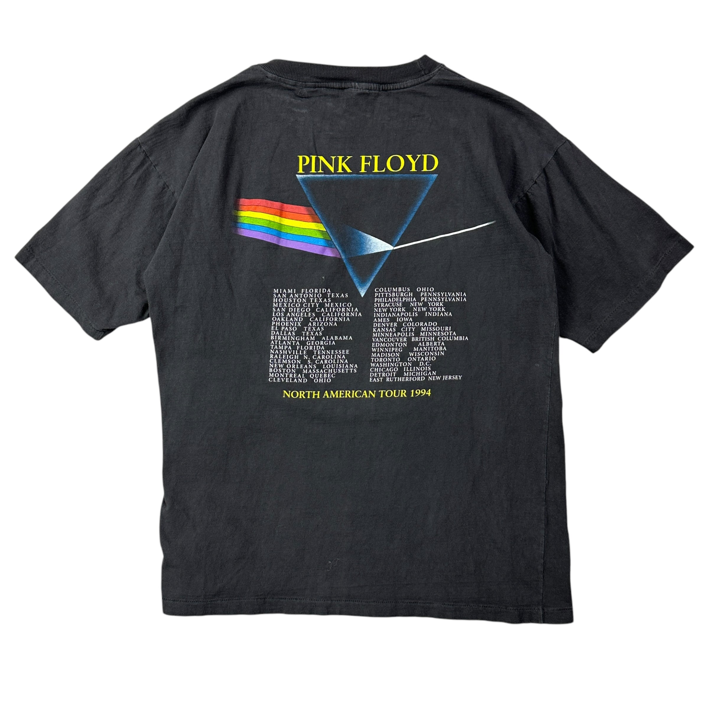 1994 Pink Floyd North American Tour Tee Black