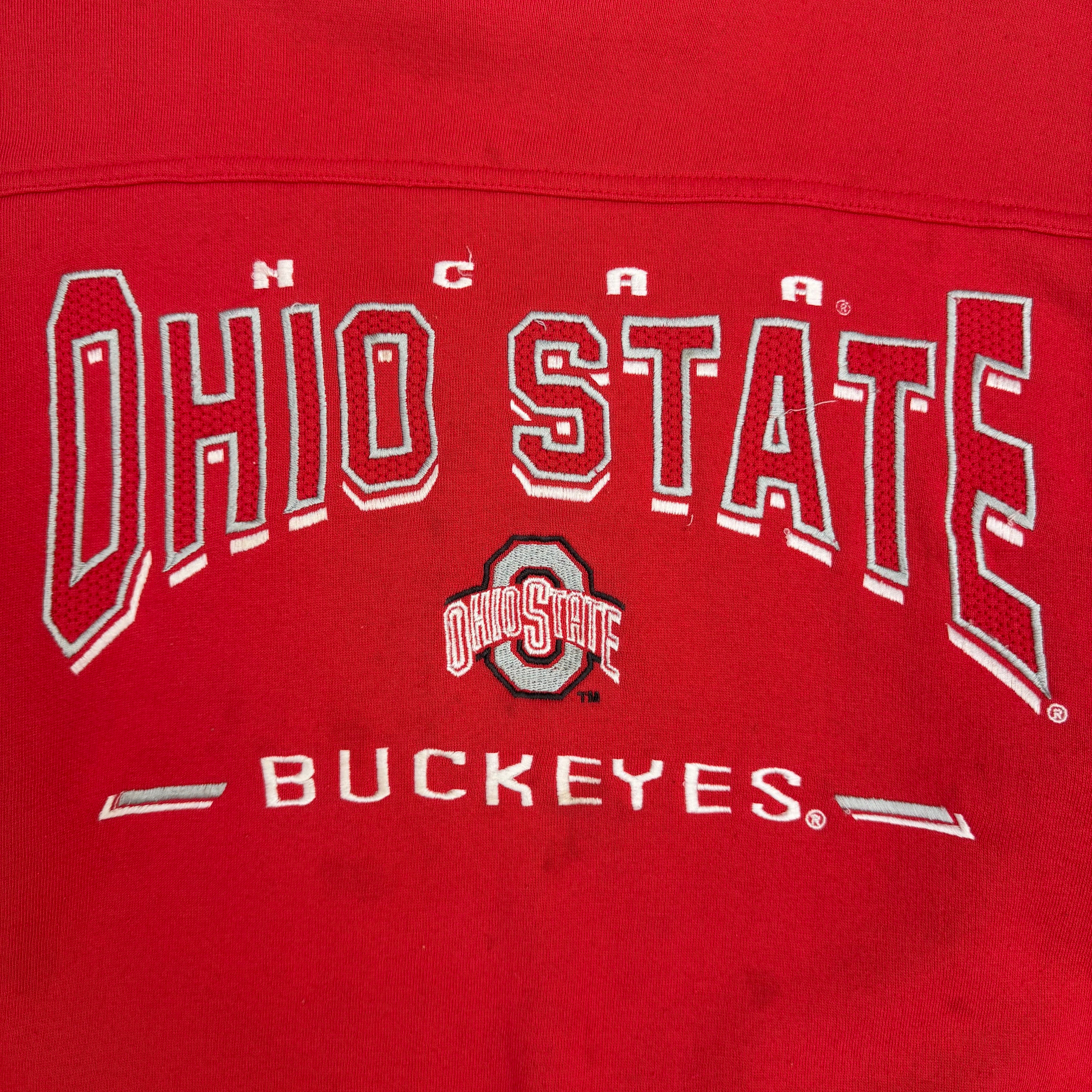 Vintage Ohio State Buckeyes NCAA Crewneck Red
