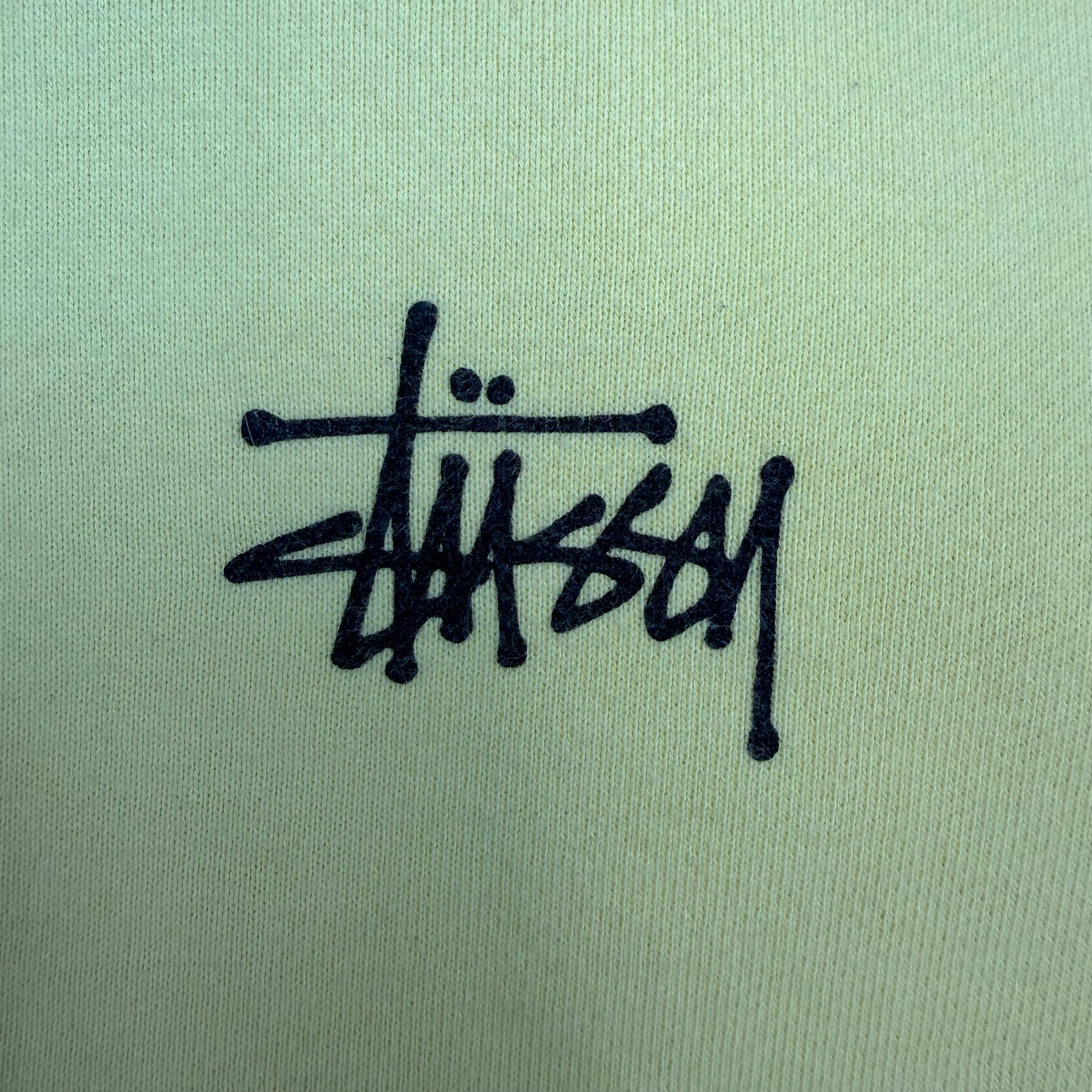 Stussy Basic Hoodie Keylime