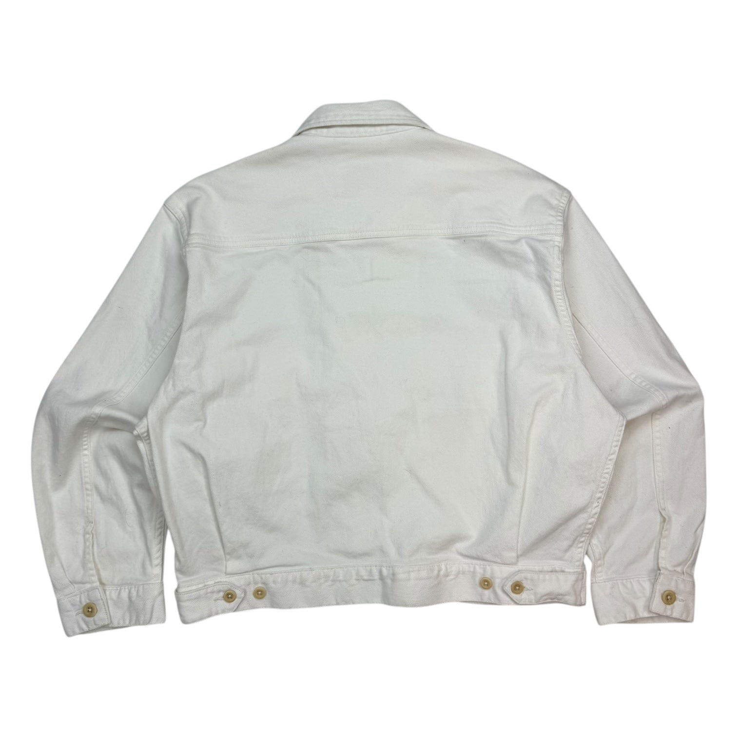 Buck Mason Felted Wool Rider Jacket White