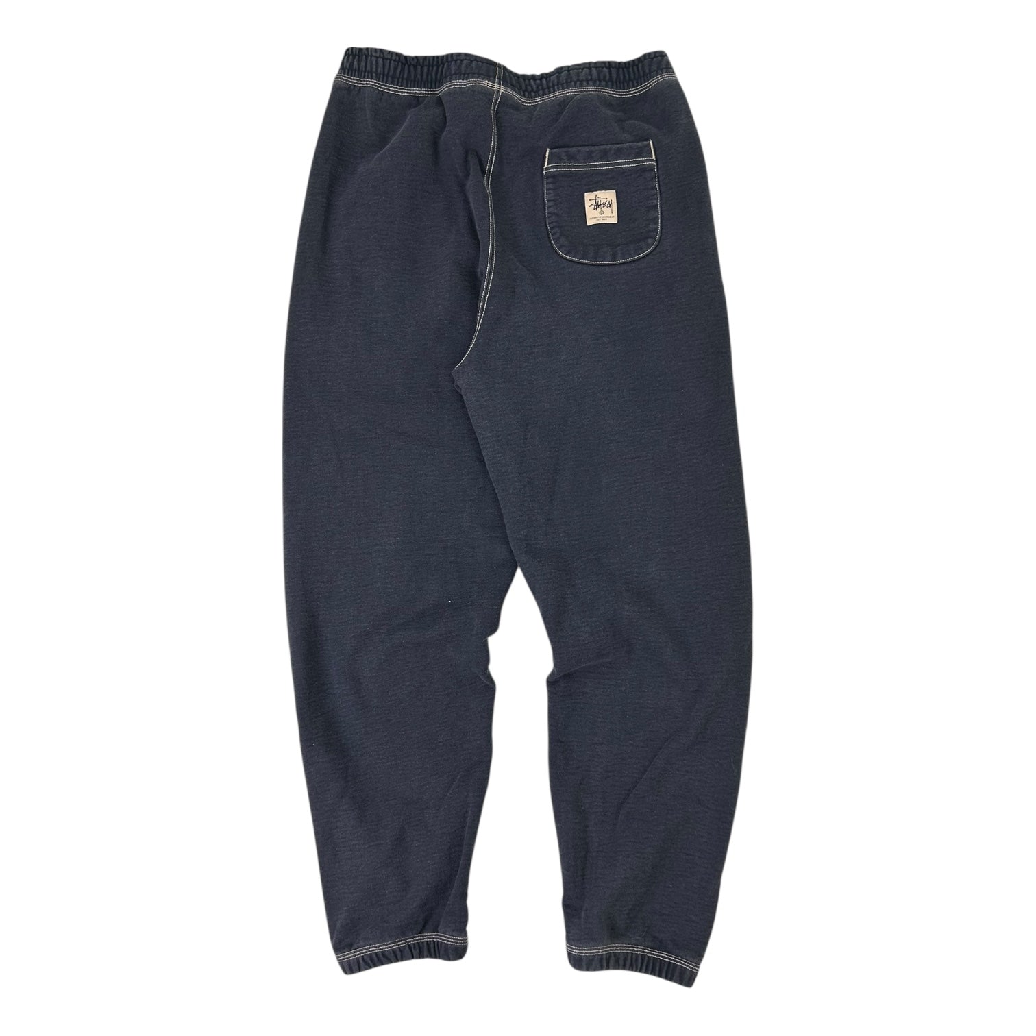 Stussy Contrast Stitch Label Pants Navy