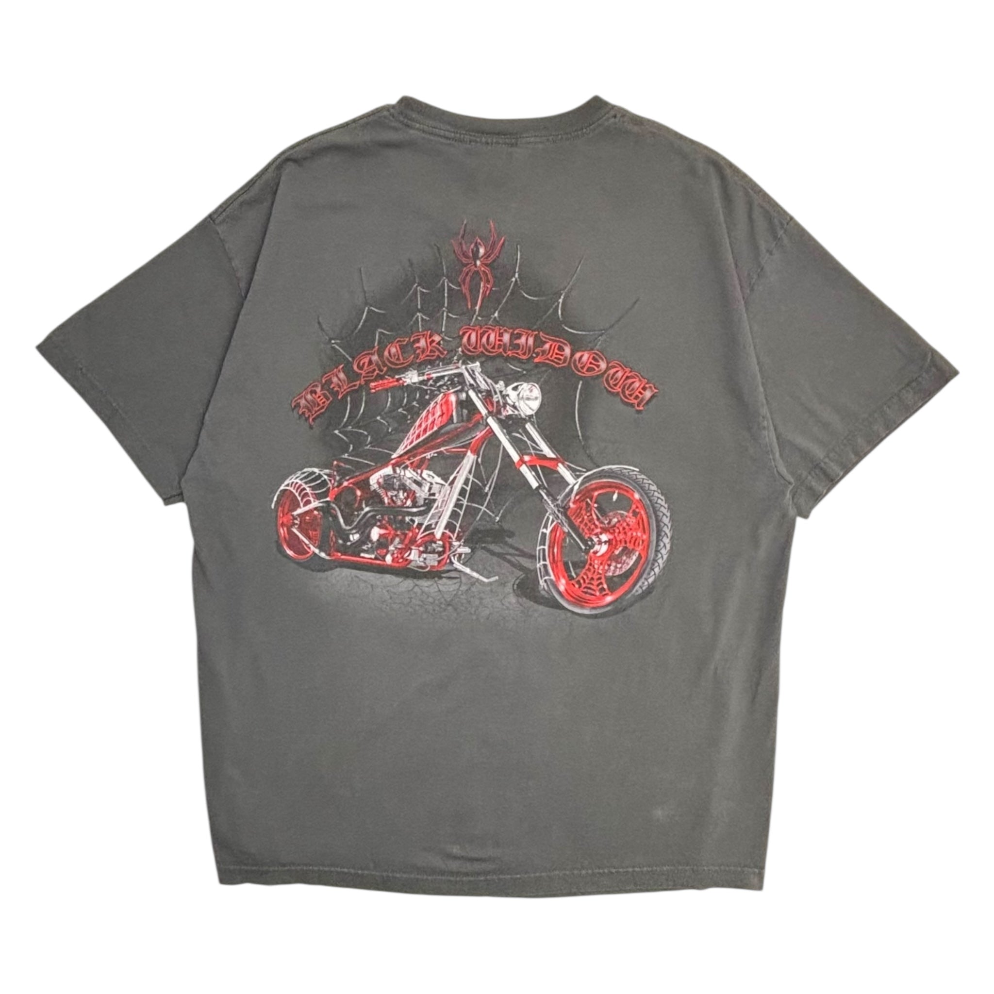 Vintage Y2K American Chopper "Black Widow" T-Shirt