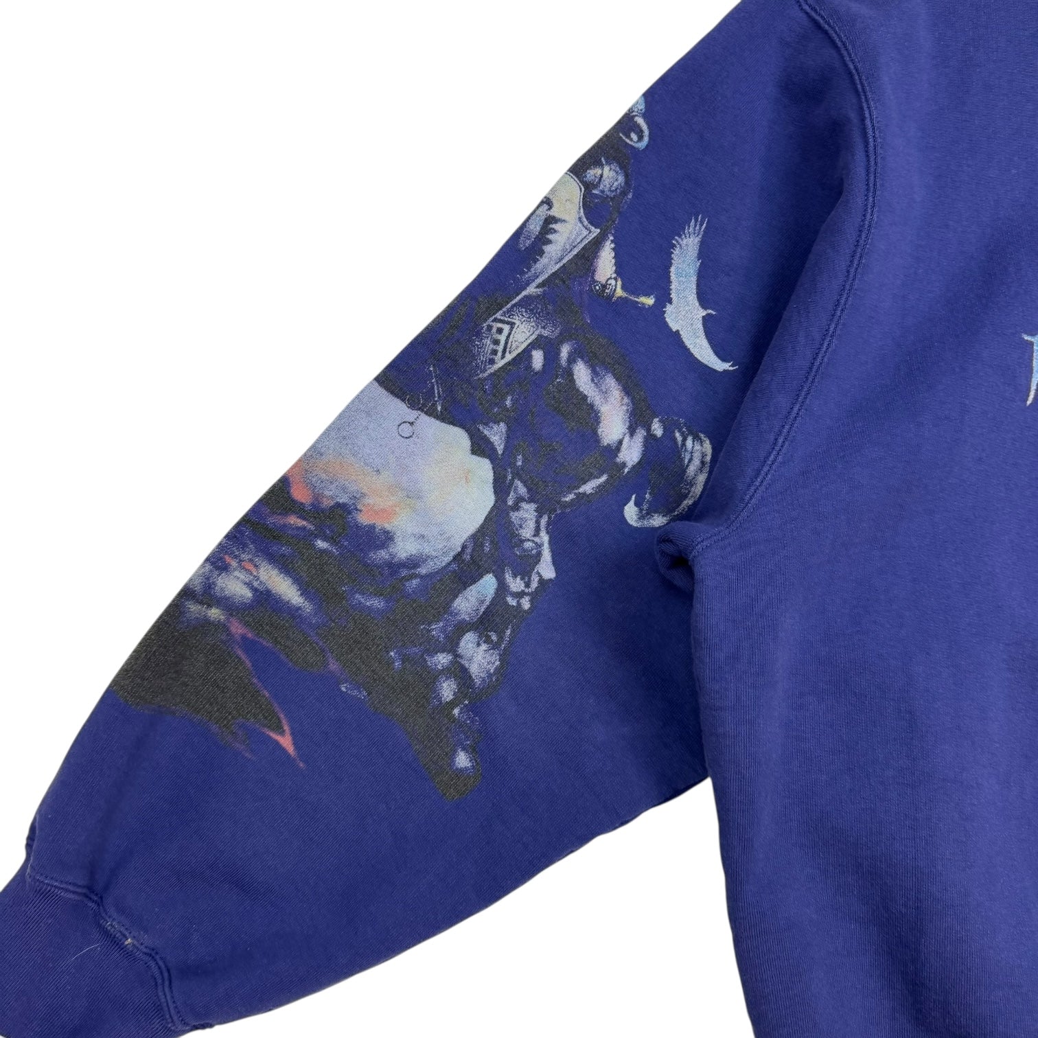 Supreme Frank Frazetta Zip Up Hoodie Purple