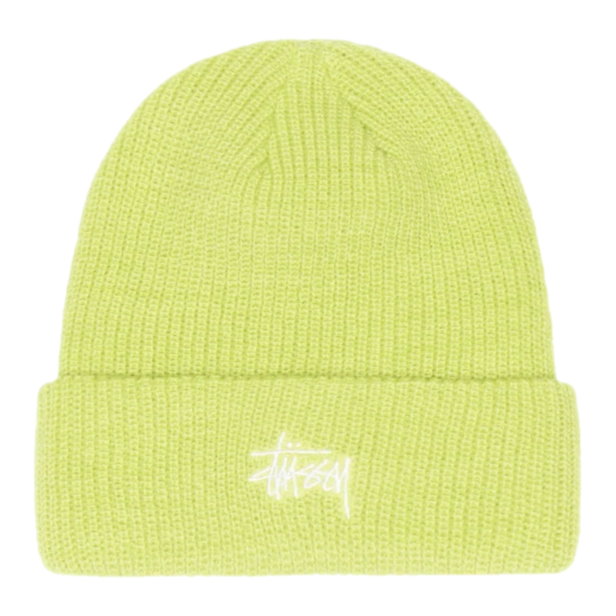 Stussy Basic Cuff Beanie Green Apple