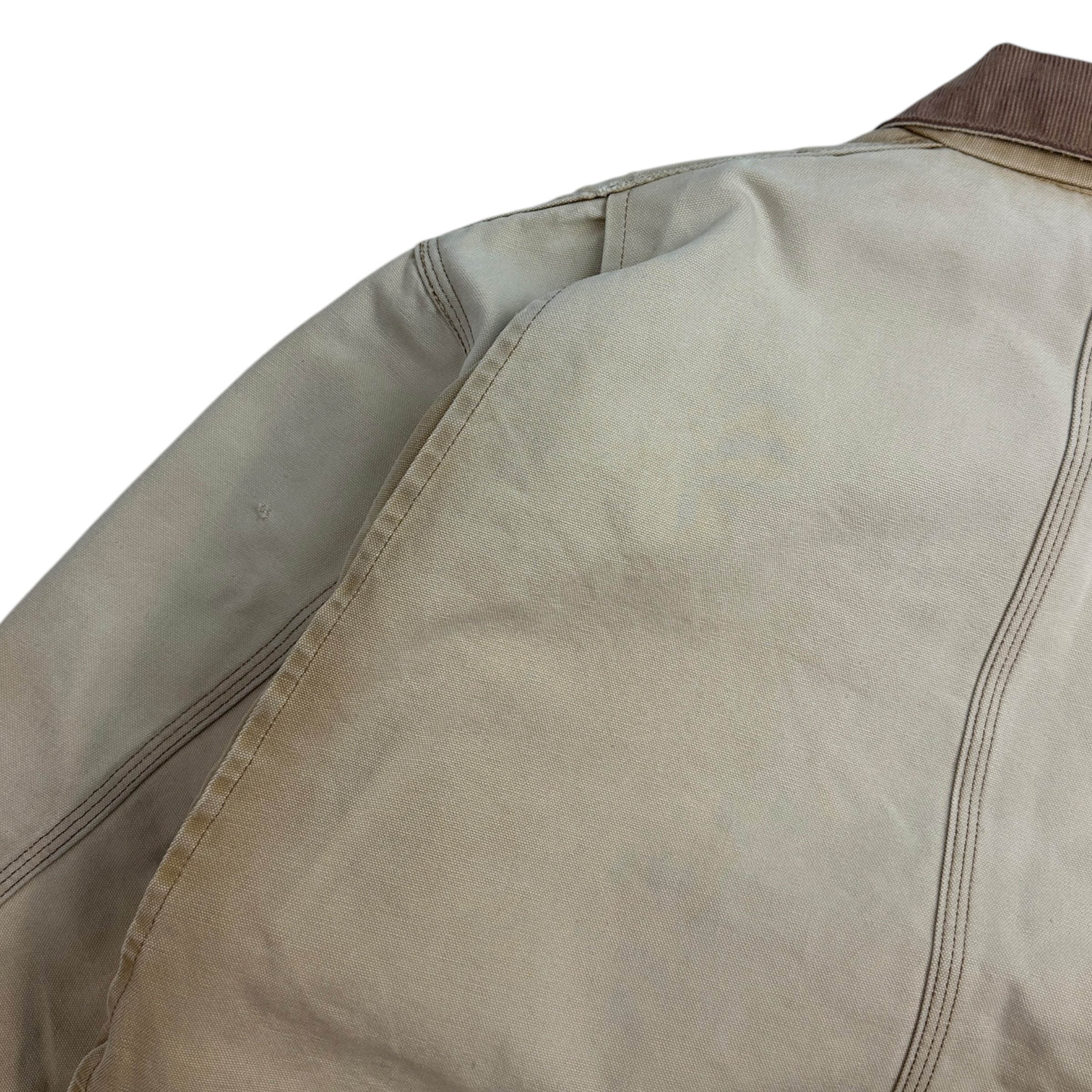 Vintage Carhartt Michigan Chore Coat Tan