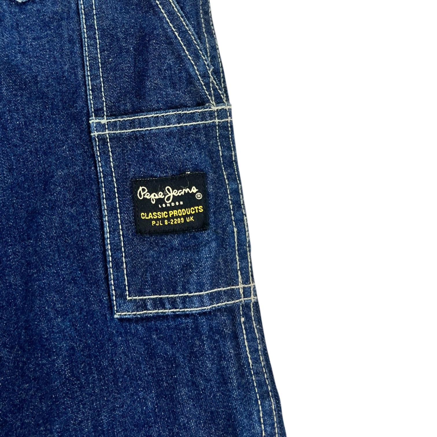 (W) Vintage Y2K Pepe Jeans Dark Wash Denim Pants