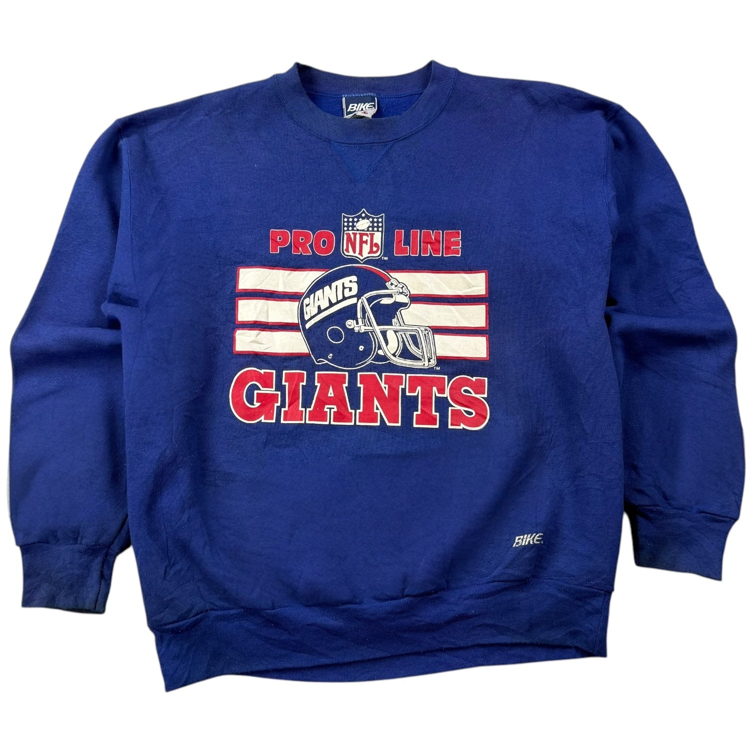 Vintage NFL Pro Line New York Giants Crewneck Blue