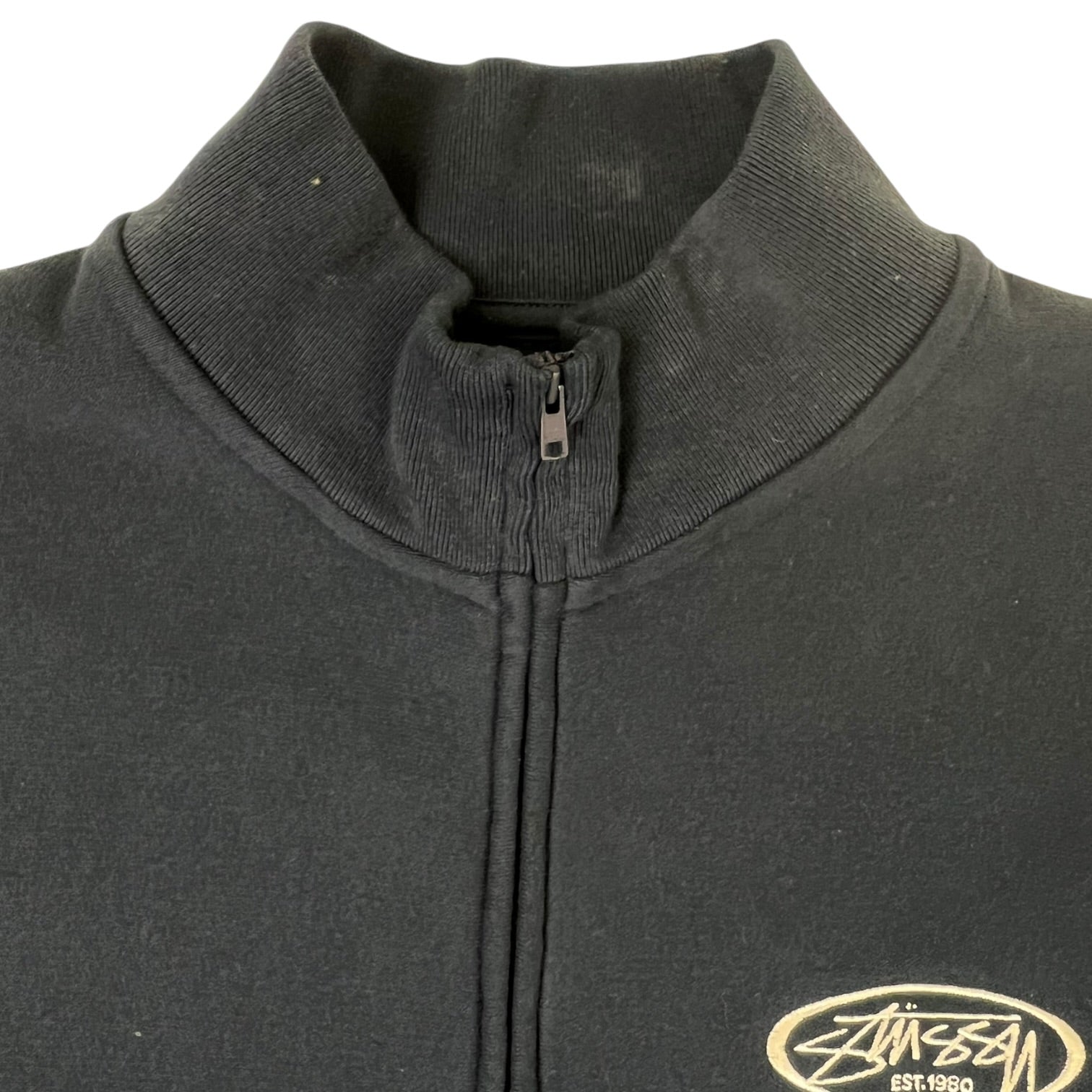 Stussy Fleece Track Jacket Navy
