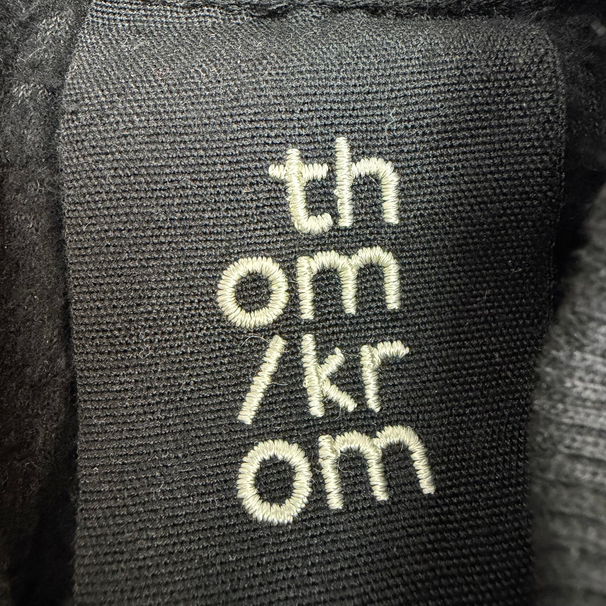 Thom/krom Fleece Hybrid Jacket Black