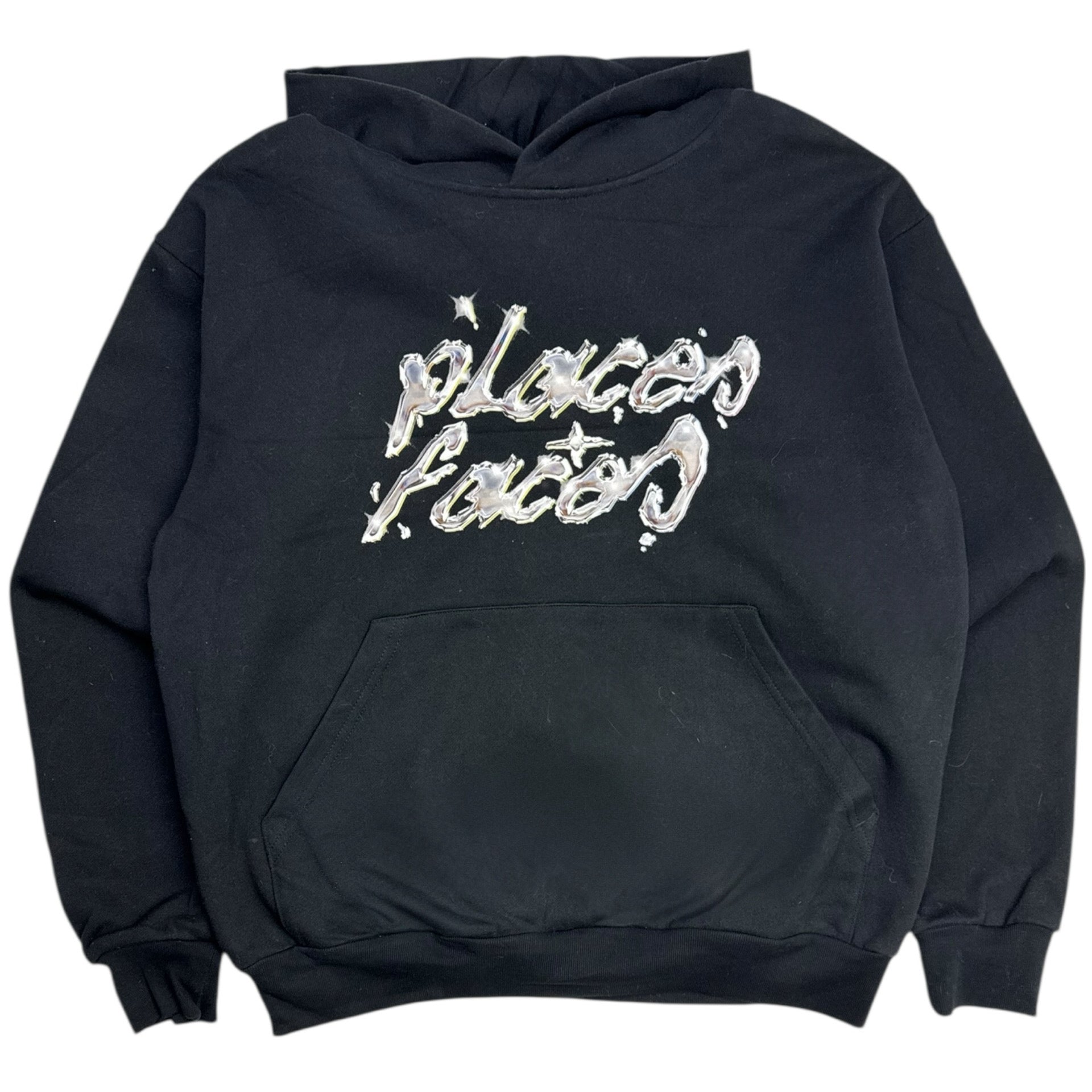 Places + Faces Black Daft Hoodie