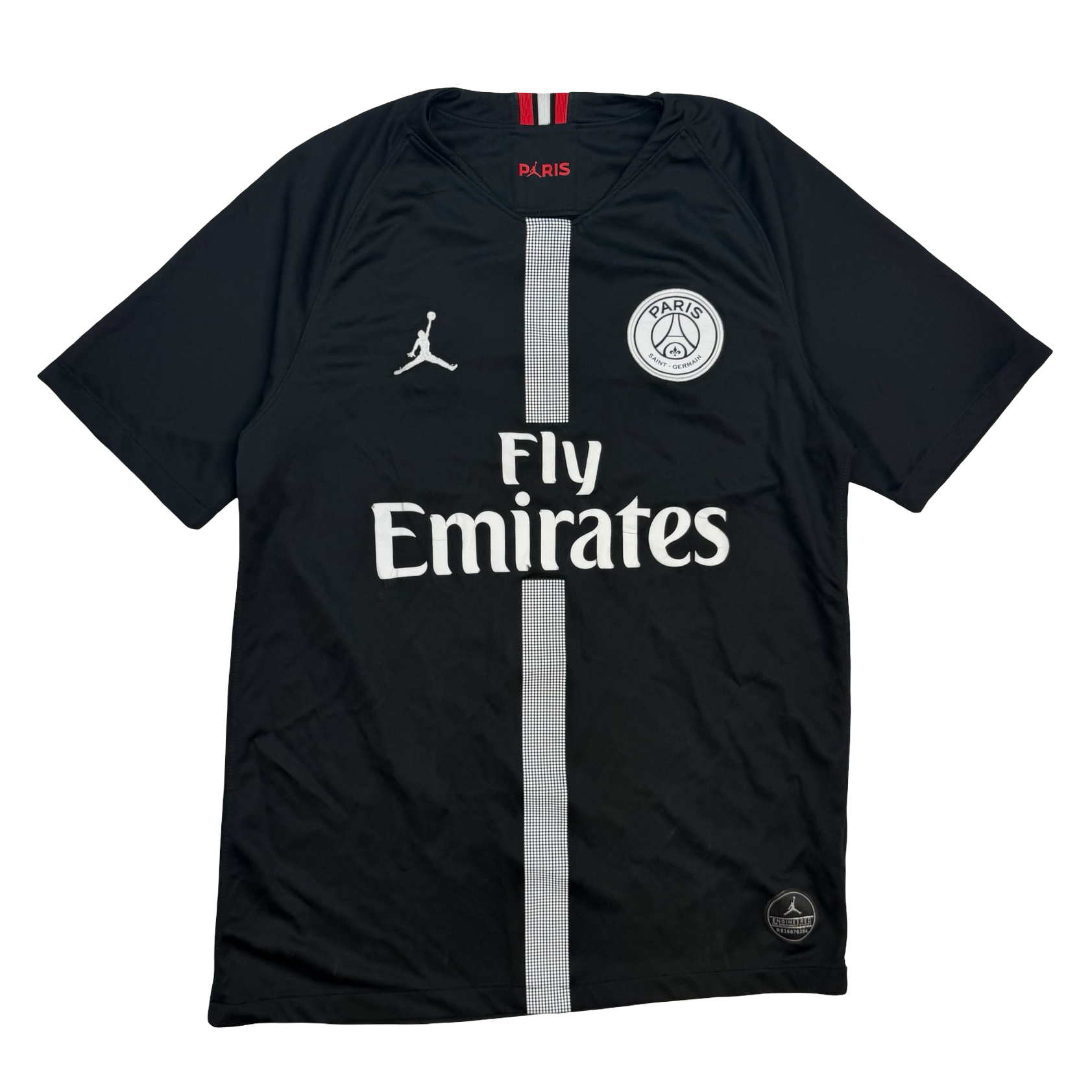 2018-19 Nike X Jordan Paris Saint-Germain Third Jersey Black