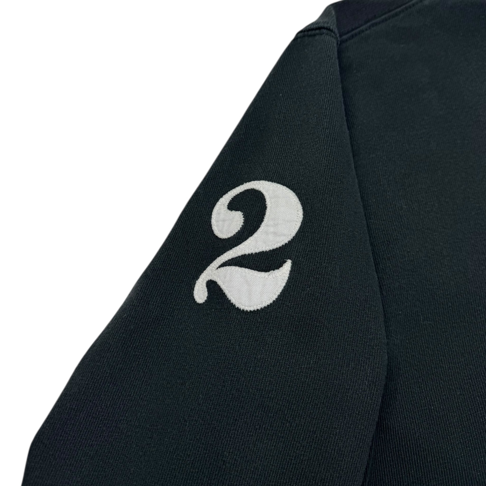 Vintage Polo Ralph Lauren Big Pony Rugby Shirt Black