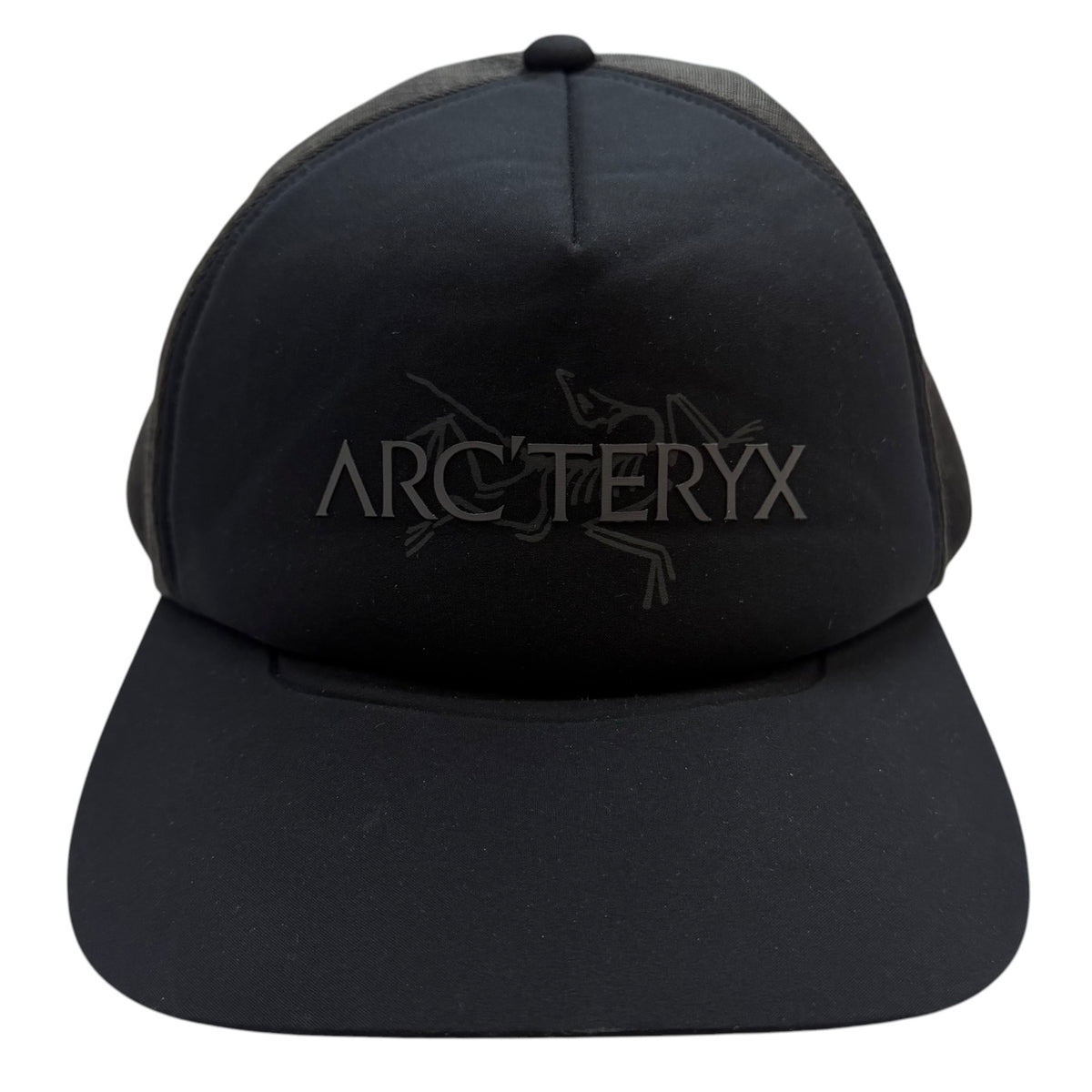Arcteryx Bird Word Trucker Hat Black