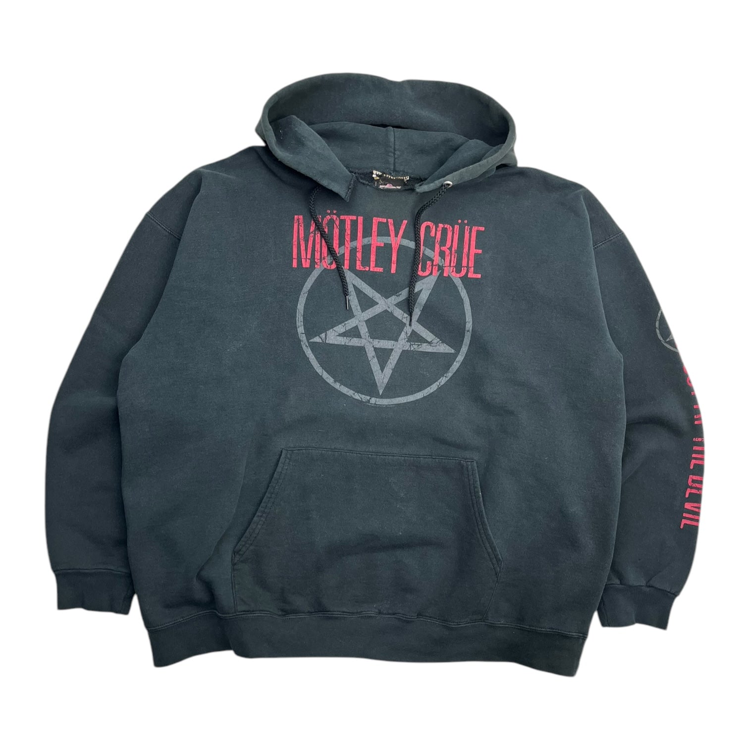 2004 Motley Crue Pentagram Hoodie