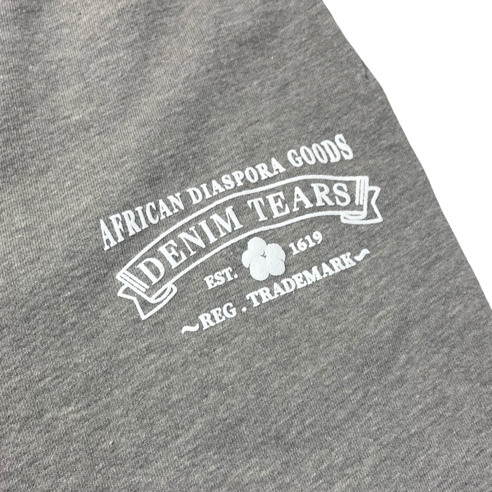 Denim Tears ADG Sweatshorts Grey/White