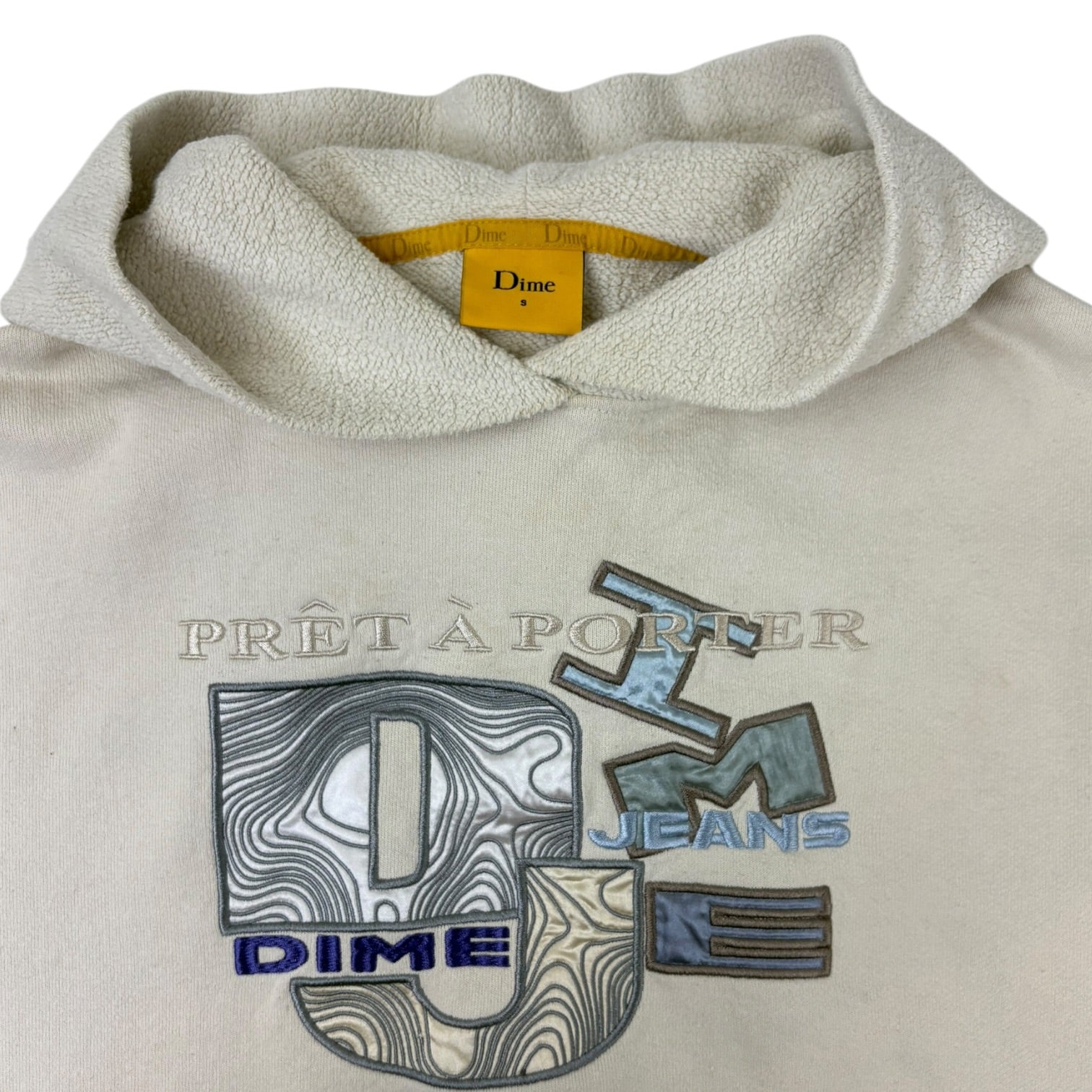 Dime DJCO Reverse Sleeve Hoodie Beige