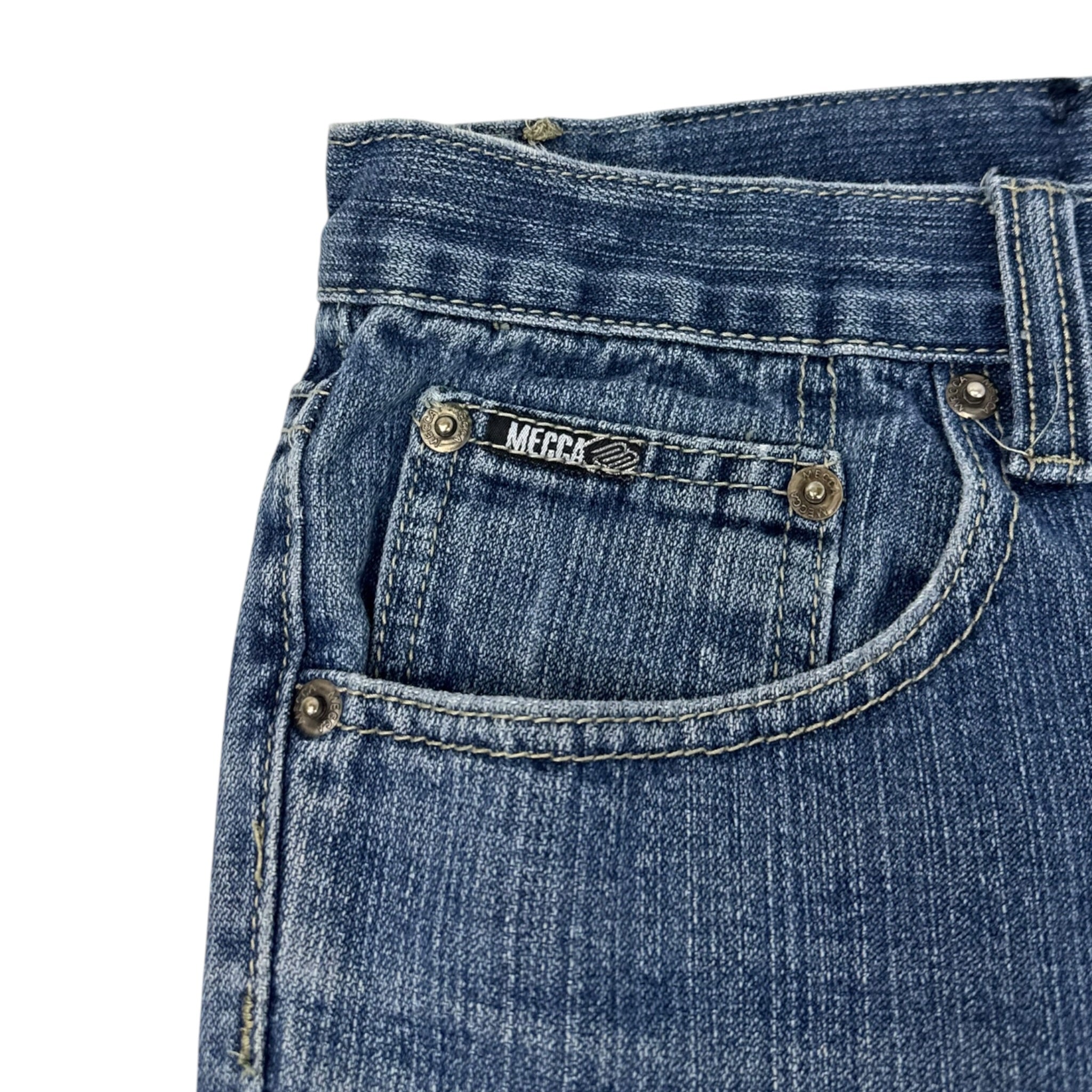 Vintage Y2K MECCA Baggy Denim Medium Indigo