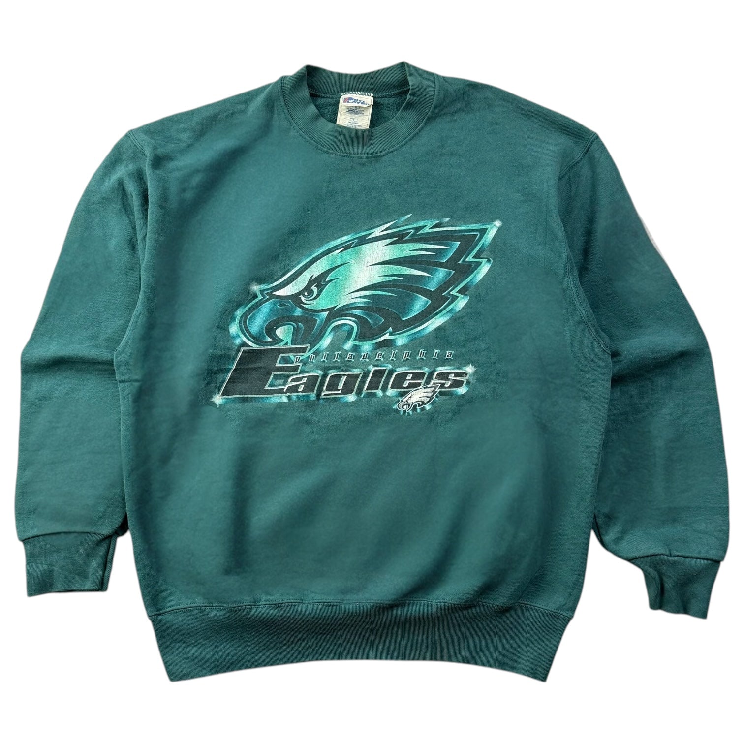 Vintage Pro Player Philadelphia Eagles Crewneck Green