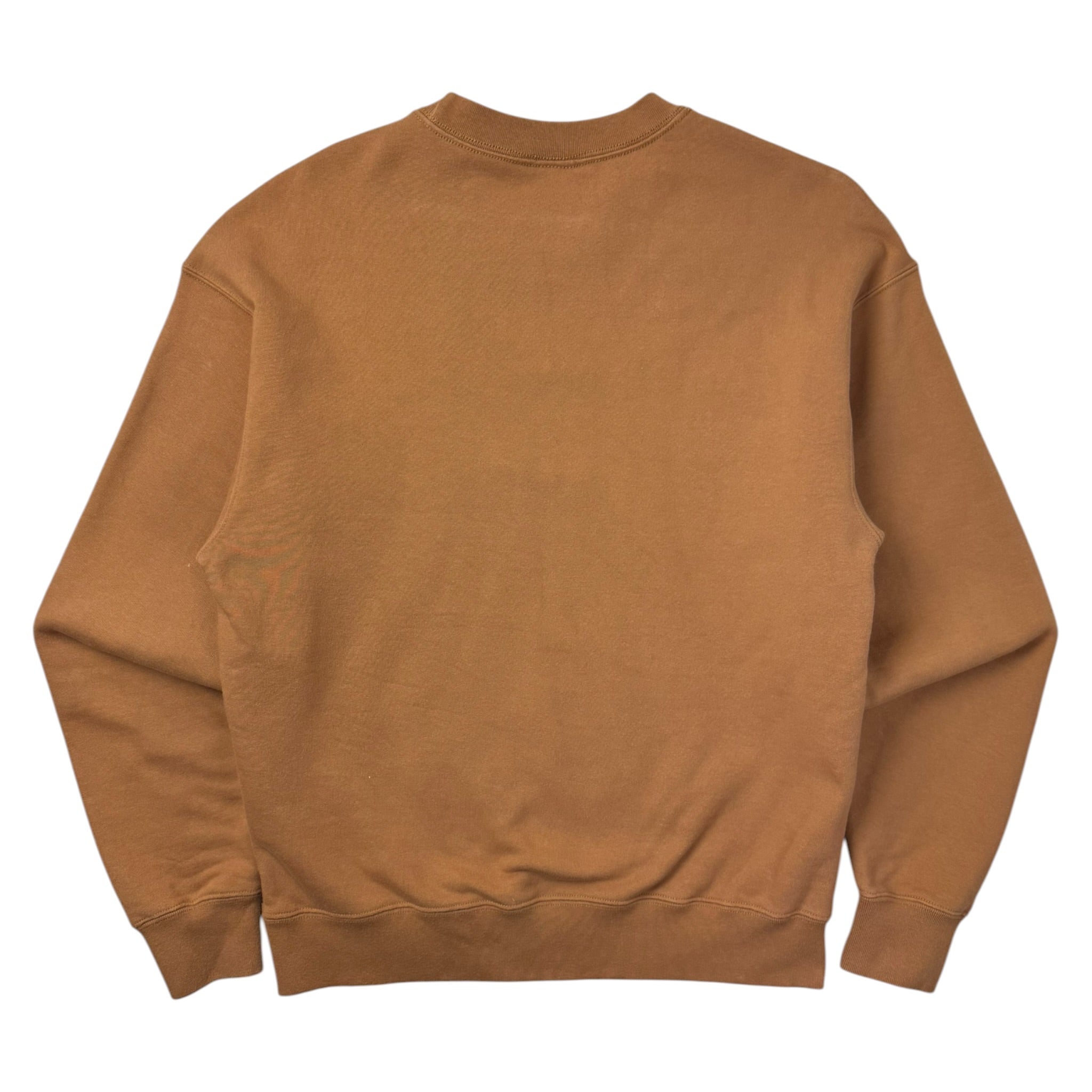 OVO Embroidered Logo Crewneck Orange