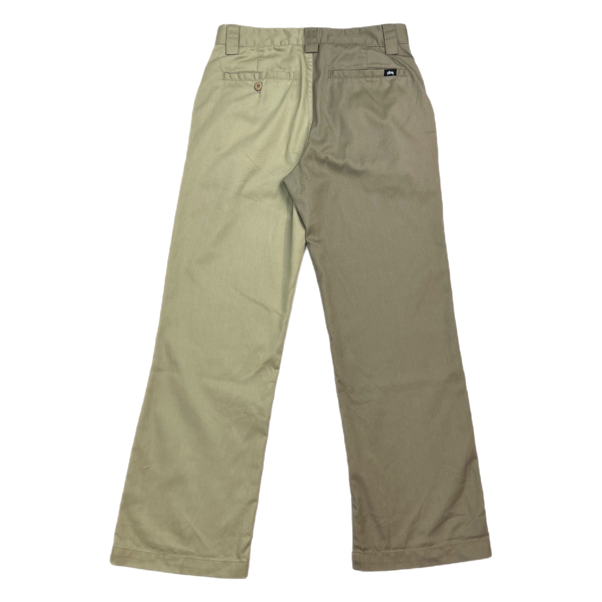 Stussy Womens 2-Tone Trousers Khaki/Olive