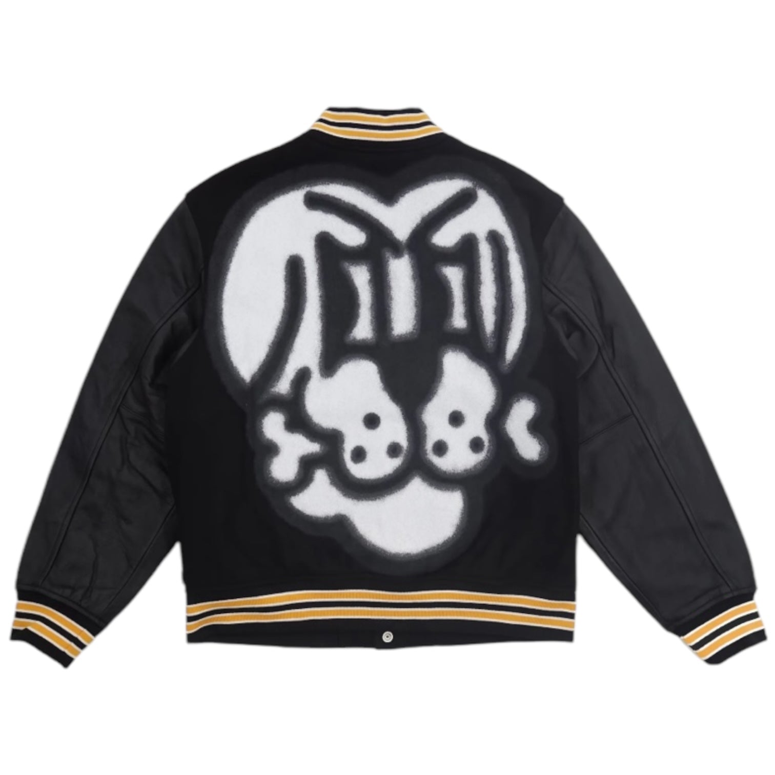 Supreme Bone Varsity Jacket Black