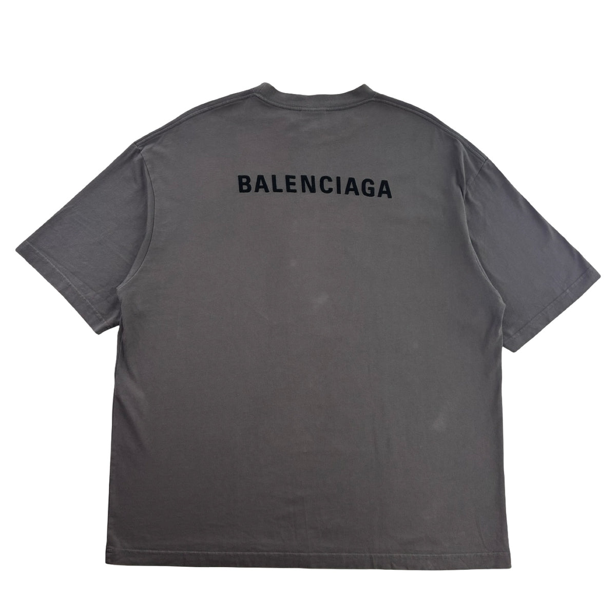 Balenciaga Embroidered Spell Out T-Shirt