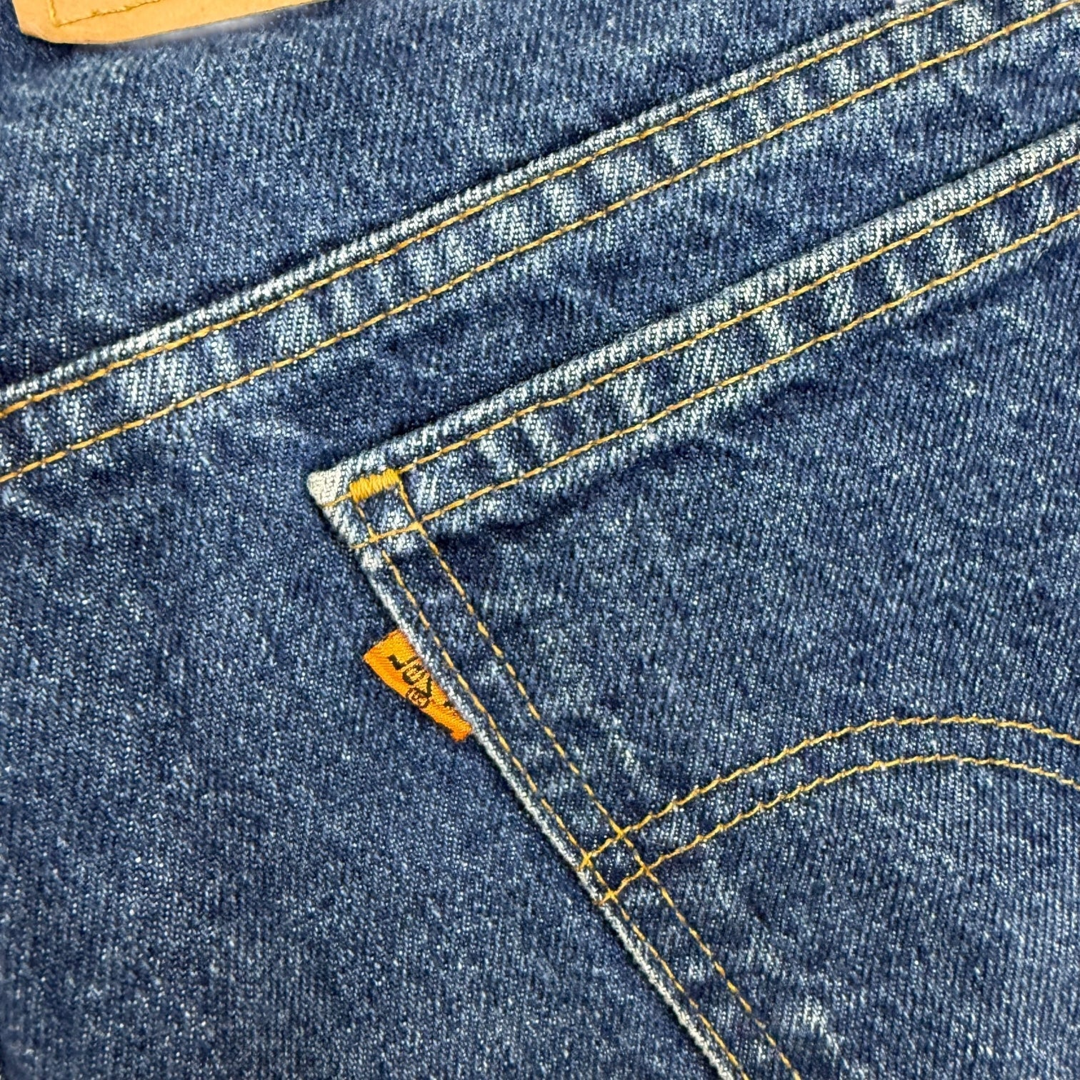 Vintage Levi’s Orange Tab Denim Pants Dark Wash